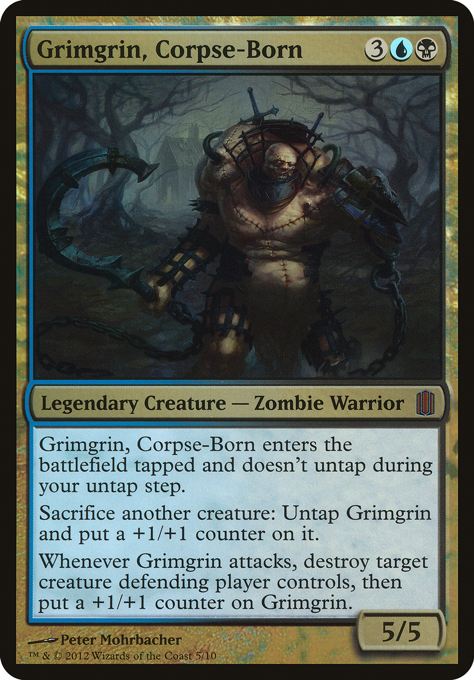 Grimgrin, Corpse-Born — Commander's Arsenal Oversized — Magic: The Gathering