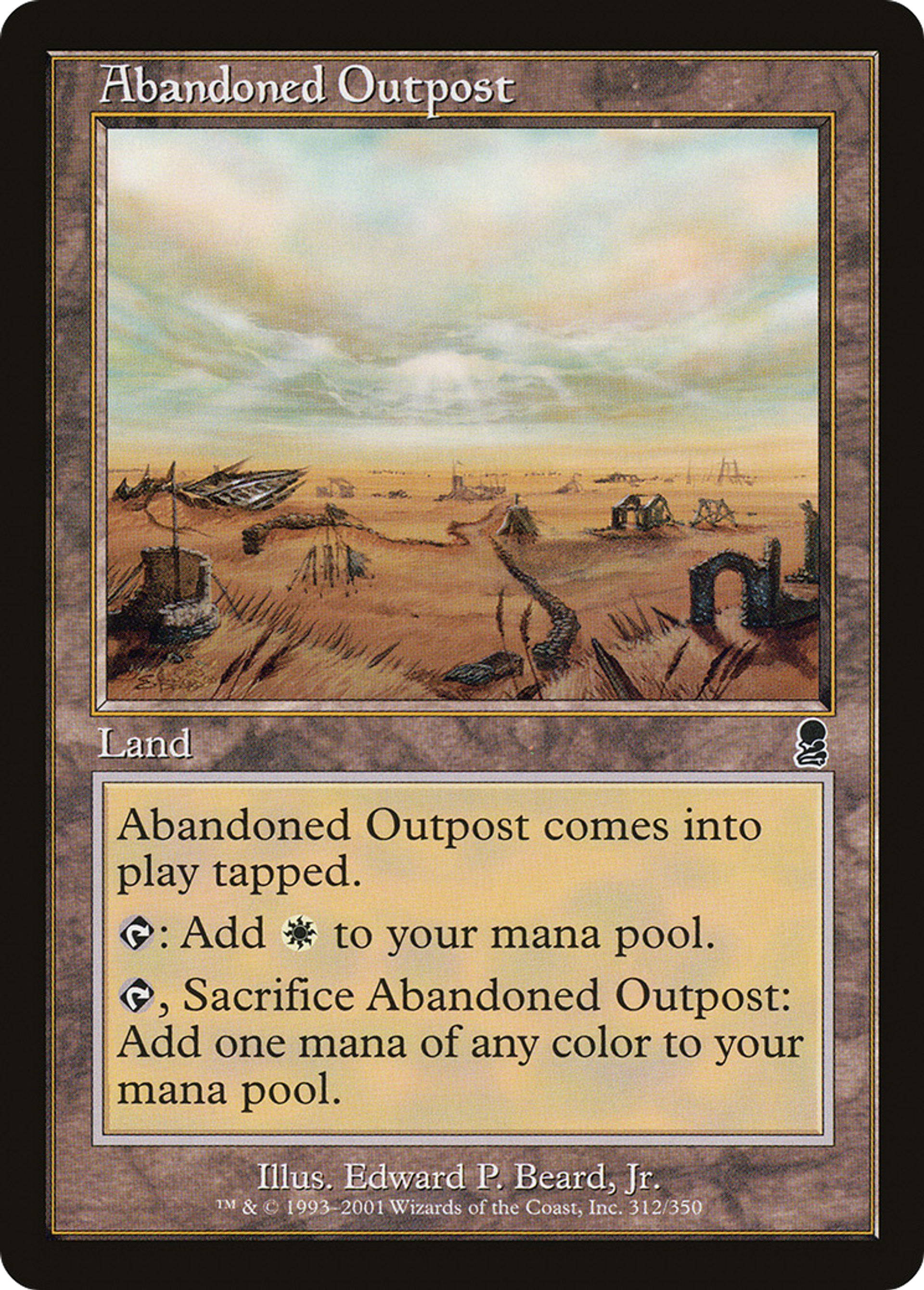 Abandoned Outpost — Odyssey — Magic: The Gathering
