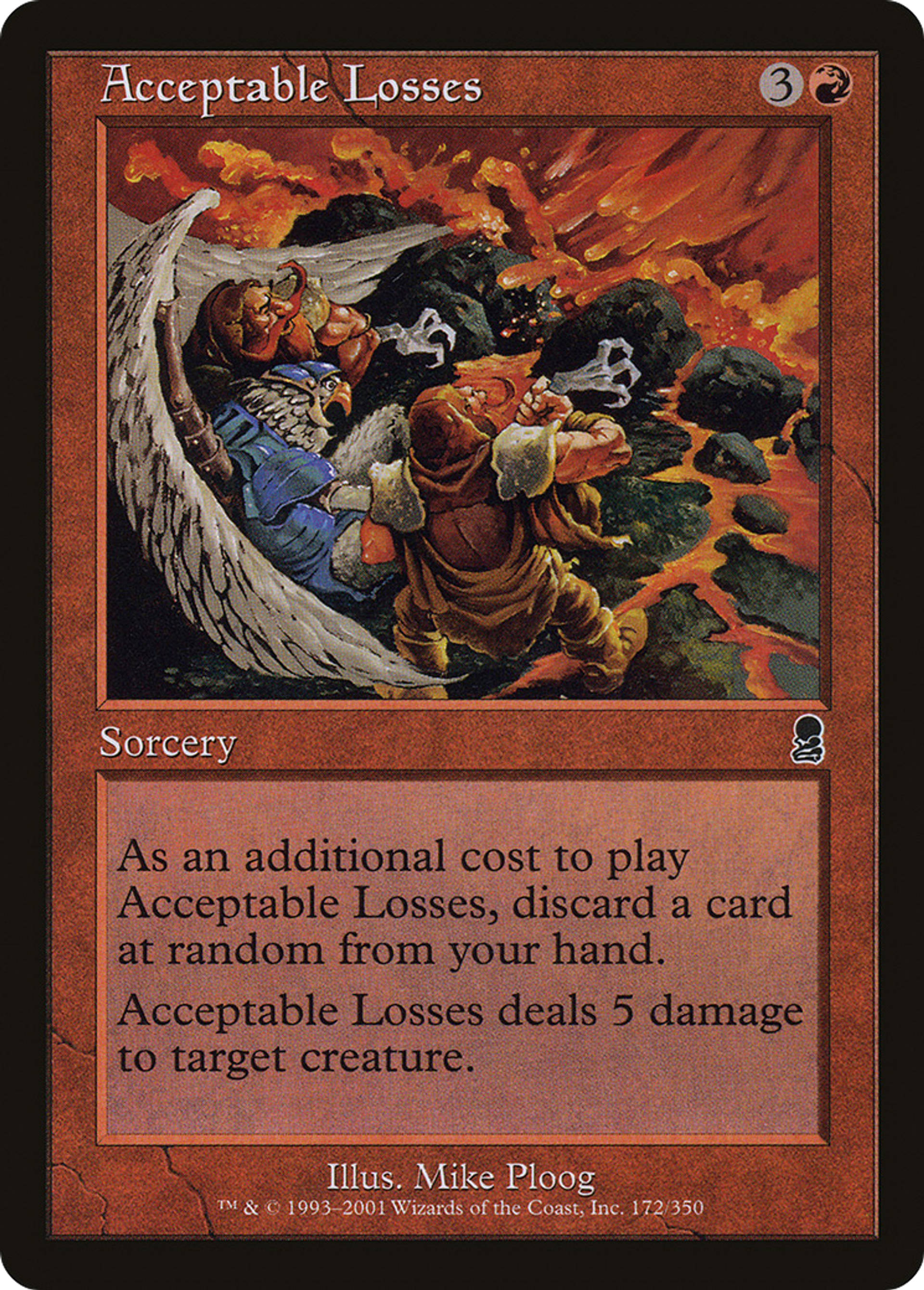 Acceptable Losses — Odyssey — Magic: The Gathering