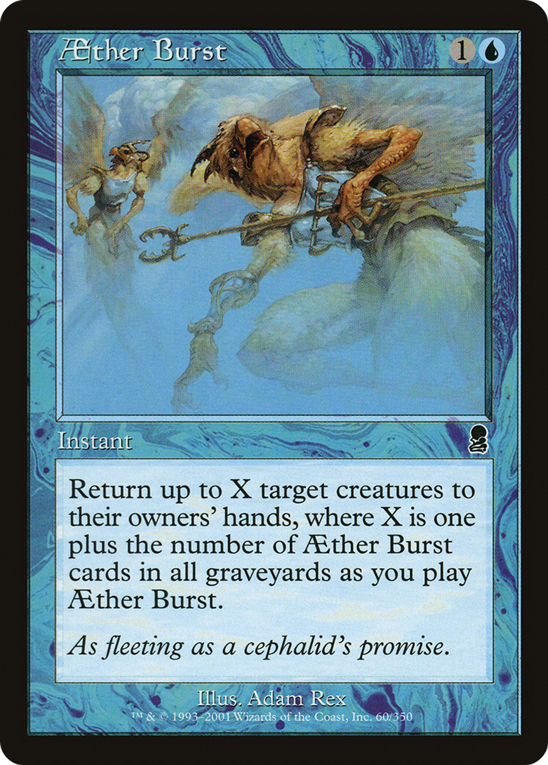 Aether Burst — Odyssey — Magic: The Gathering