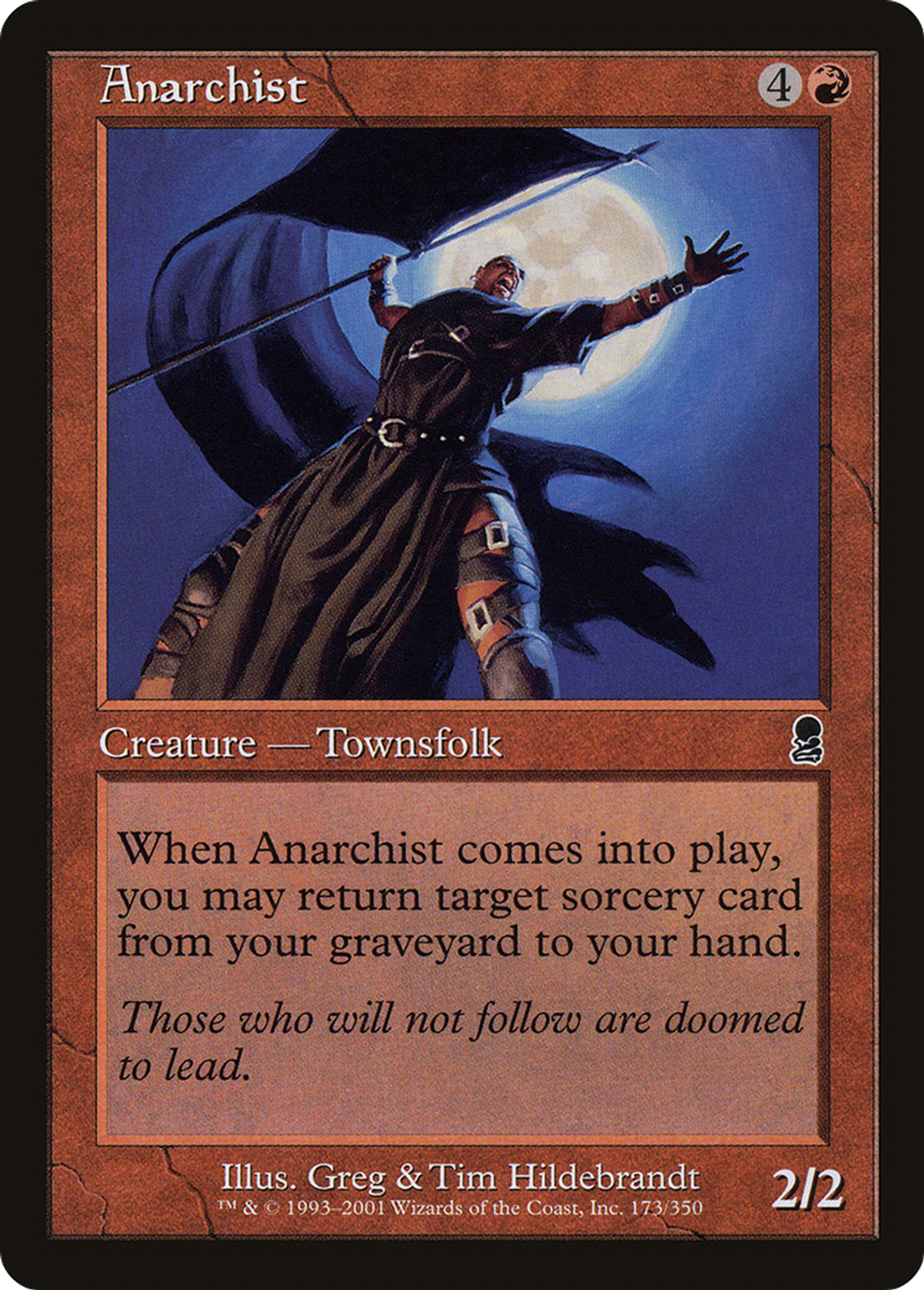 Anarchist — Odyssey — Magic: The Gathering