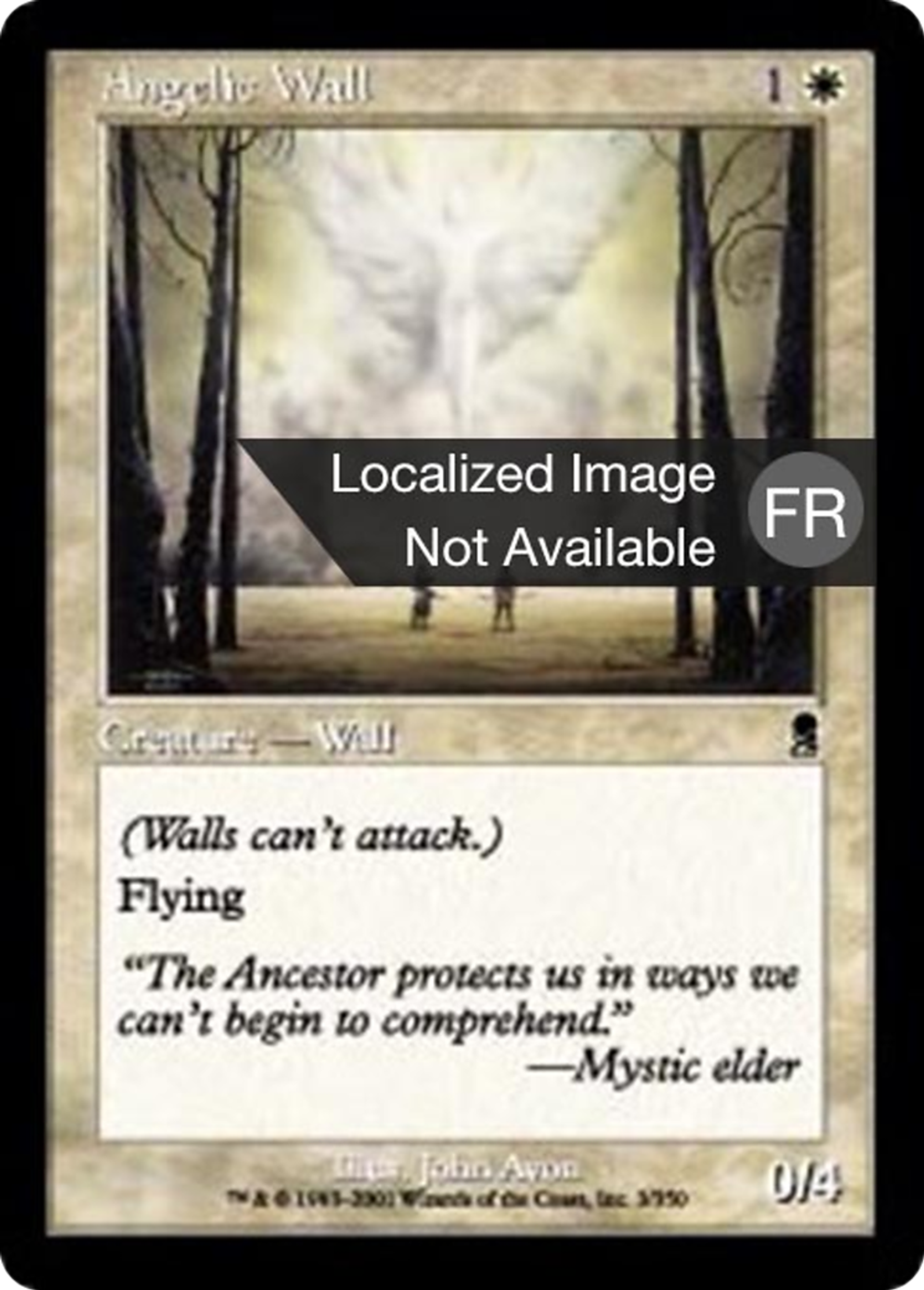 Mur angélique — Odyssey — Magic: The Gathering