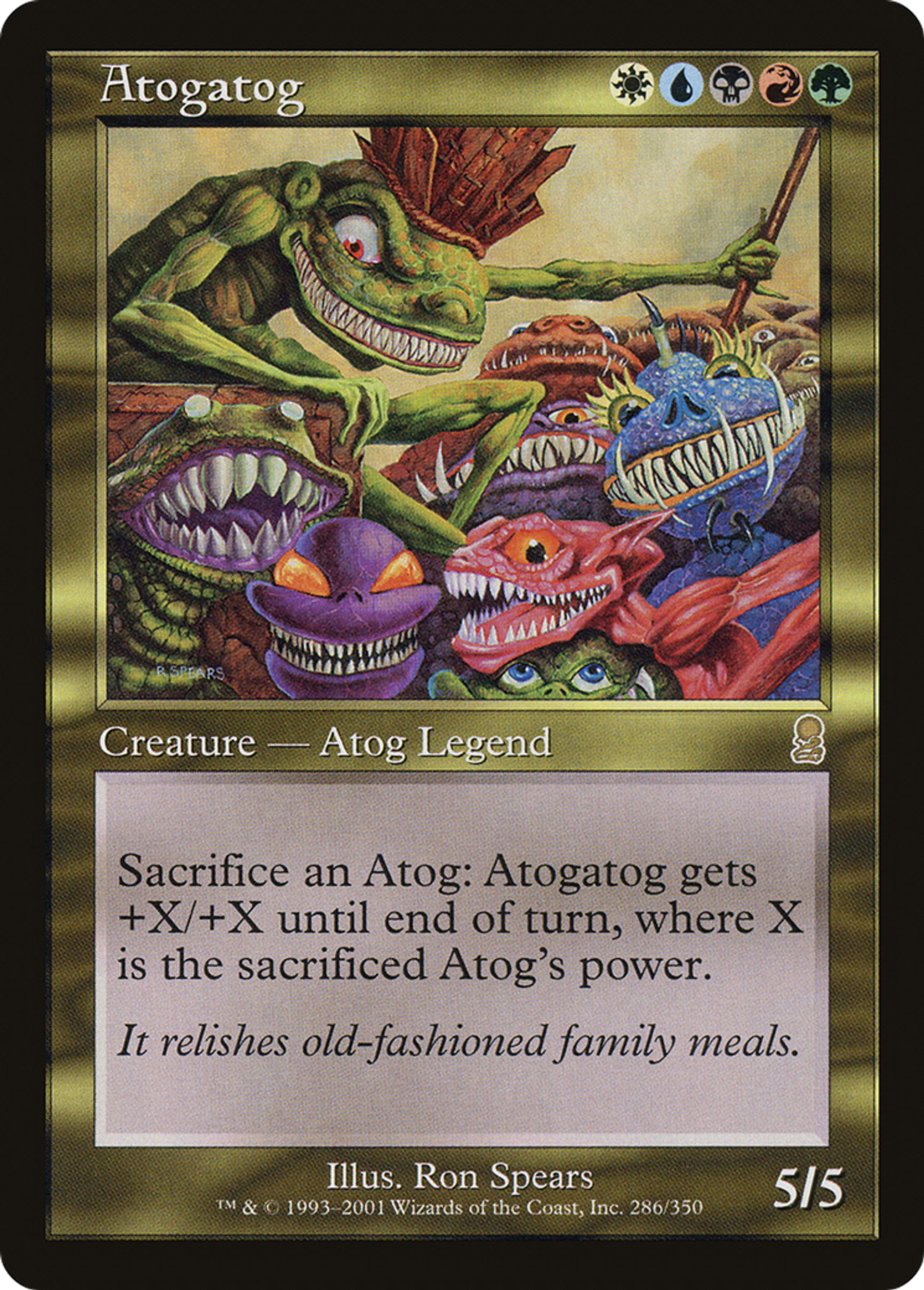 Atogatog — Odyssey — Magic: The Gathering