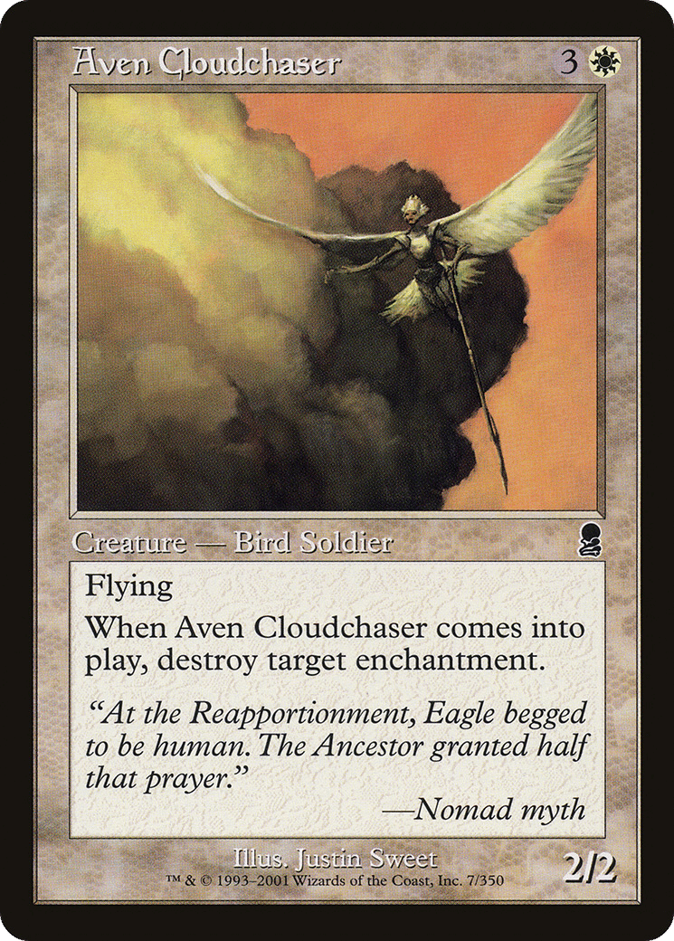 Aven Cloudchaser — Odyssey — Magic: The Gathering