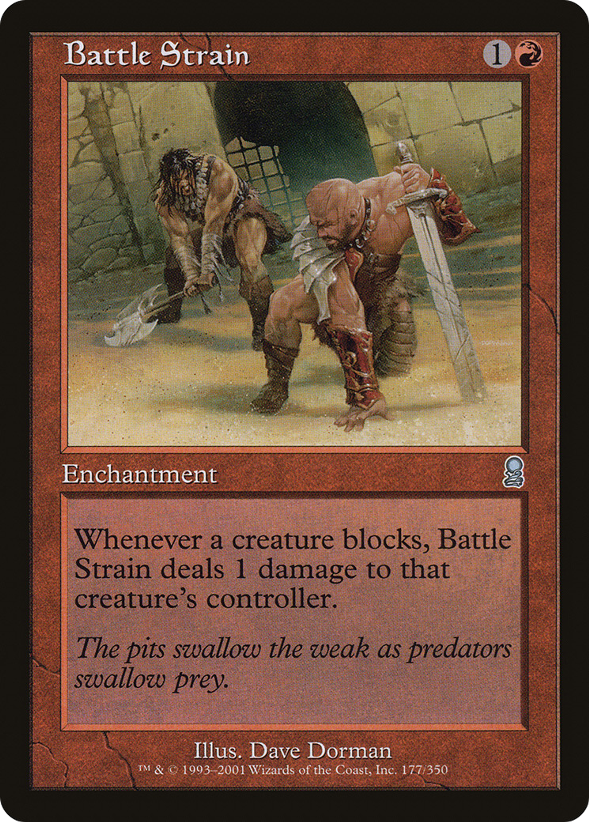 Battle Strain — Odyssey — Magic: The Gathering