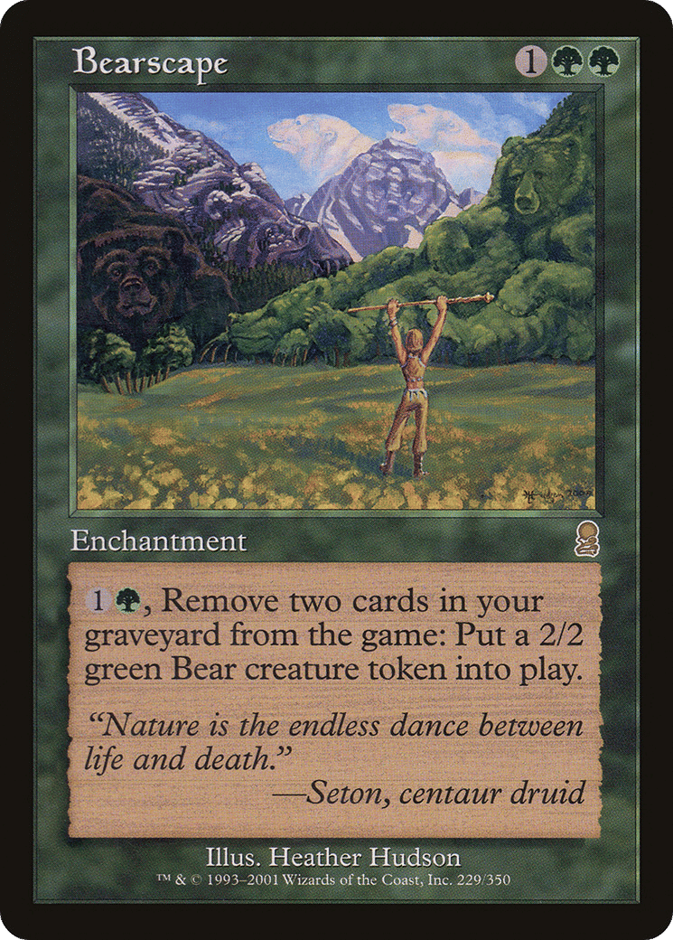 Bearscape — Odyssey — Magic: The Gathering