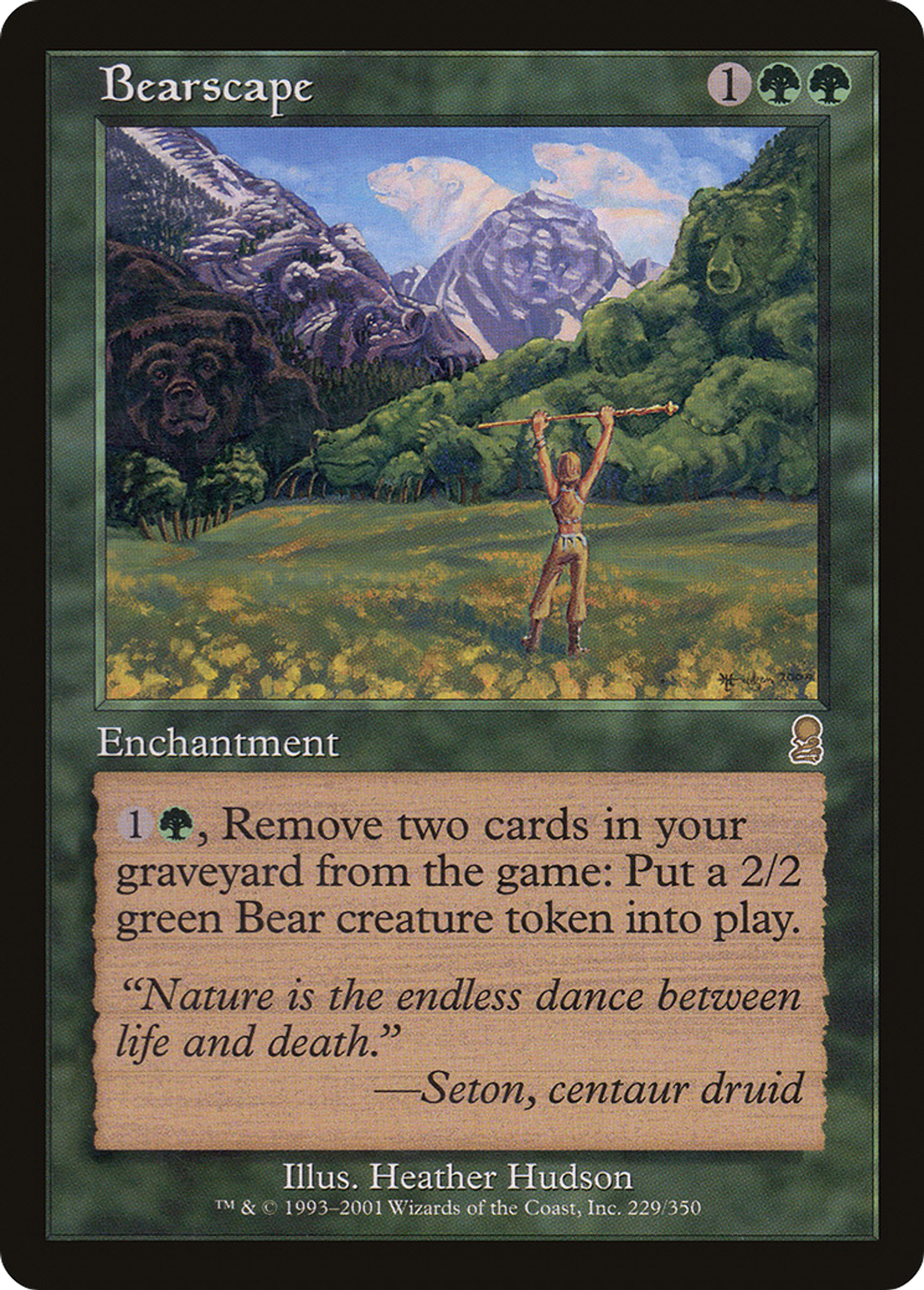 Bearscape — Odyssey — Magic: The Gathering