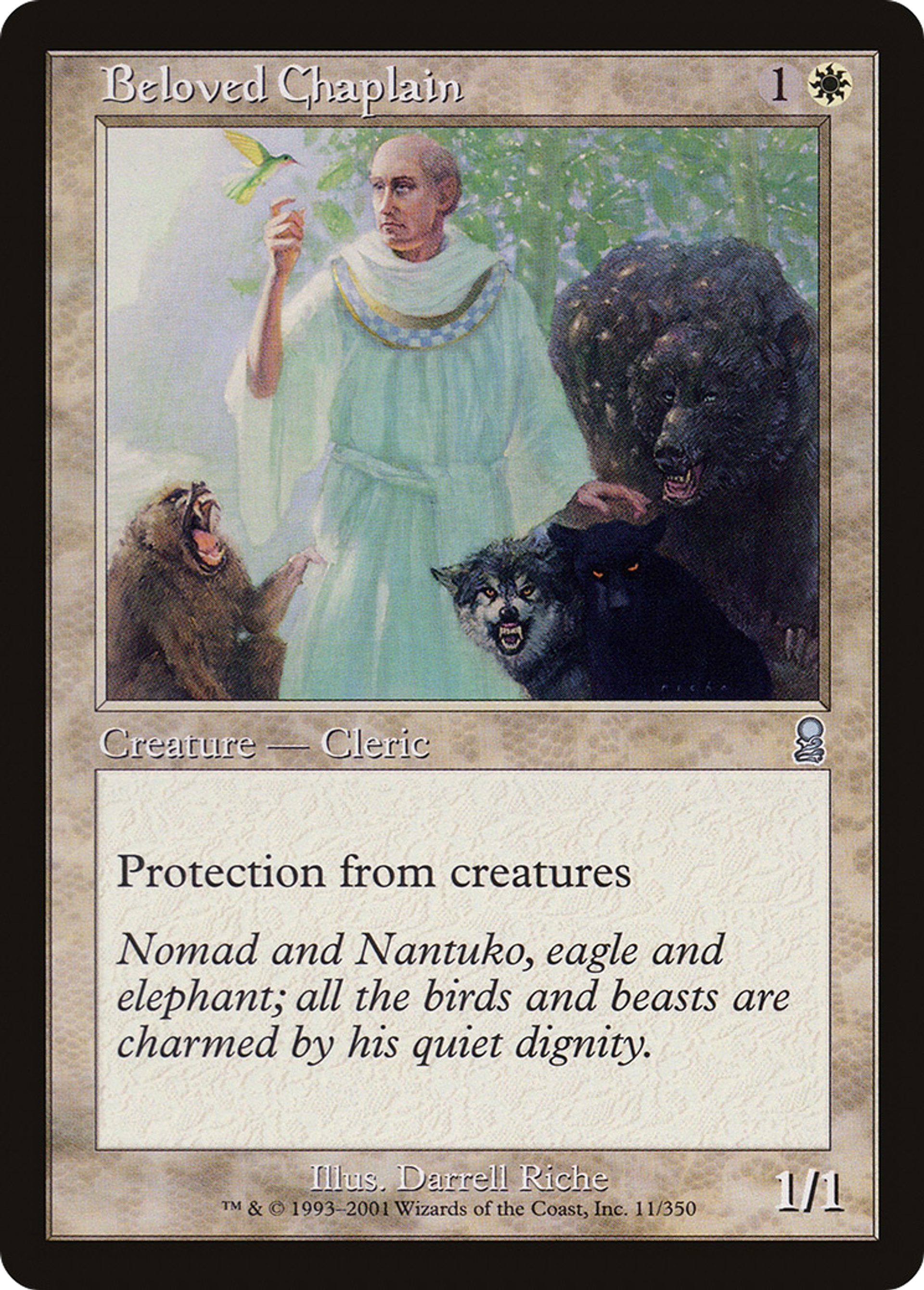 Aumônier bien-aimé — Odyssey — Magic: The Gathering