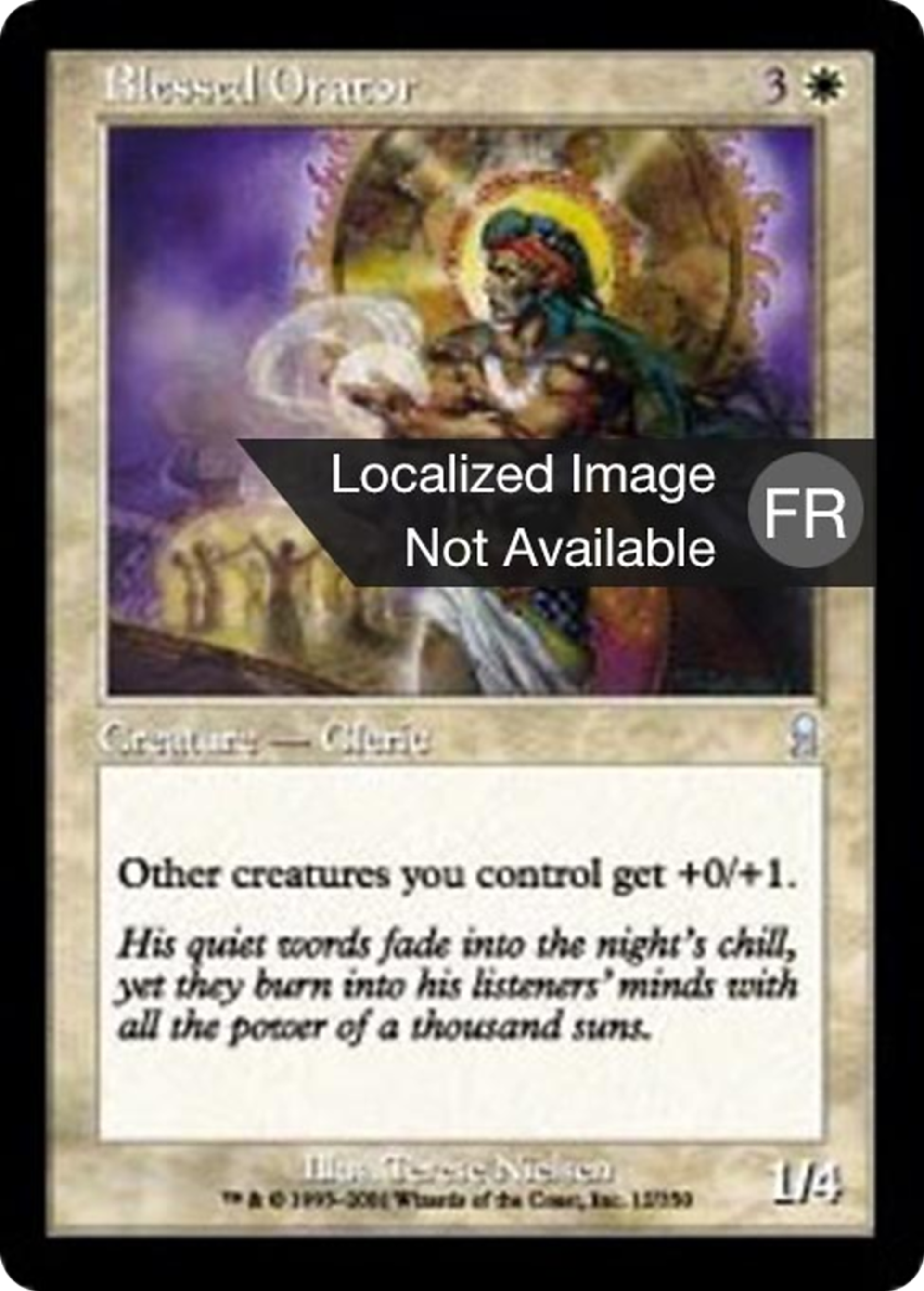 Orateur béni — Odyssey — Magic: The Gathering