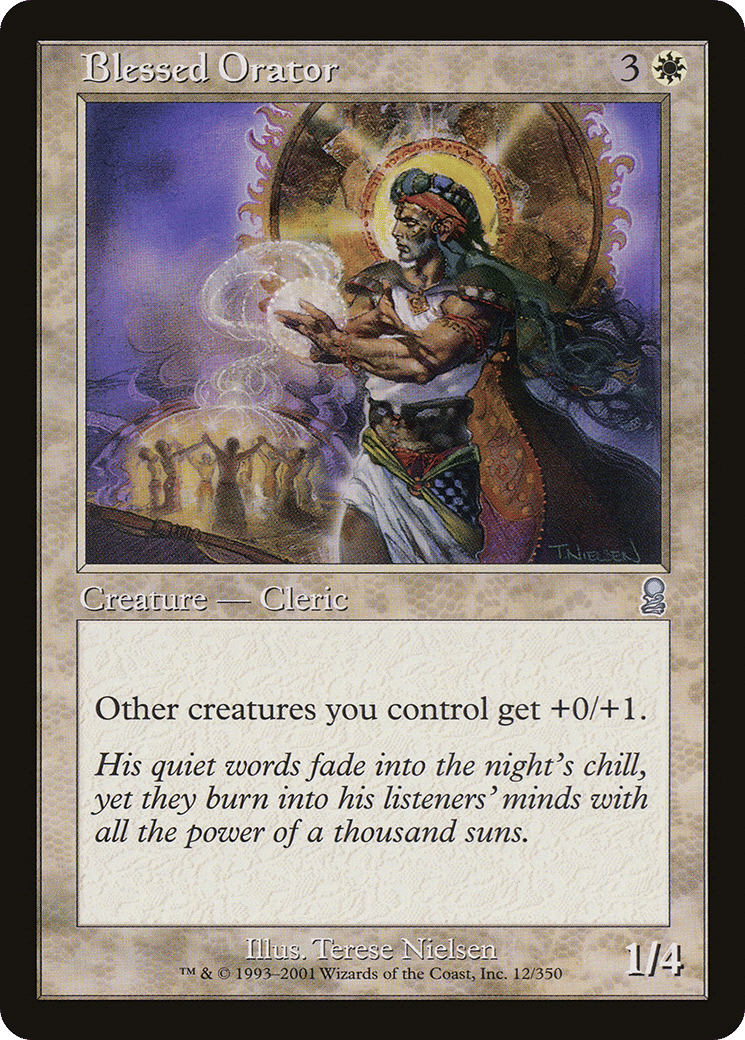 Blessed Orator — Odyssey — Magic: The Gathering