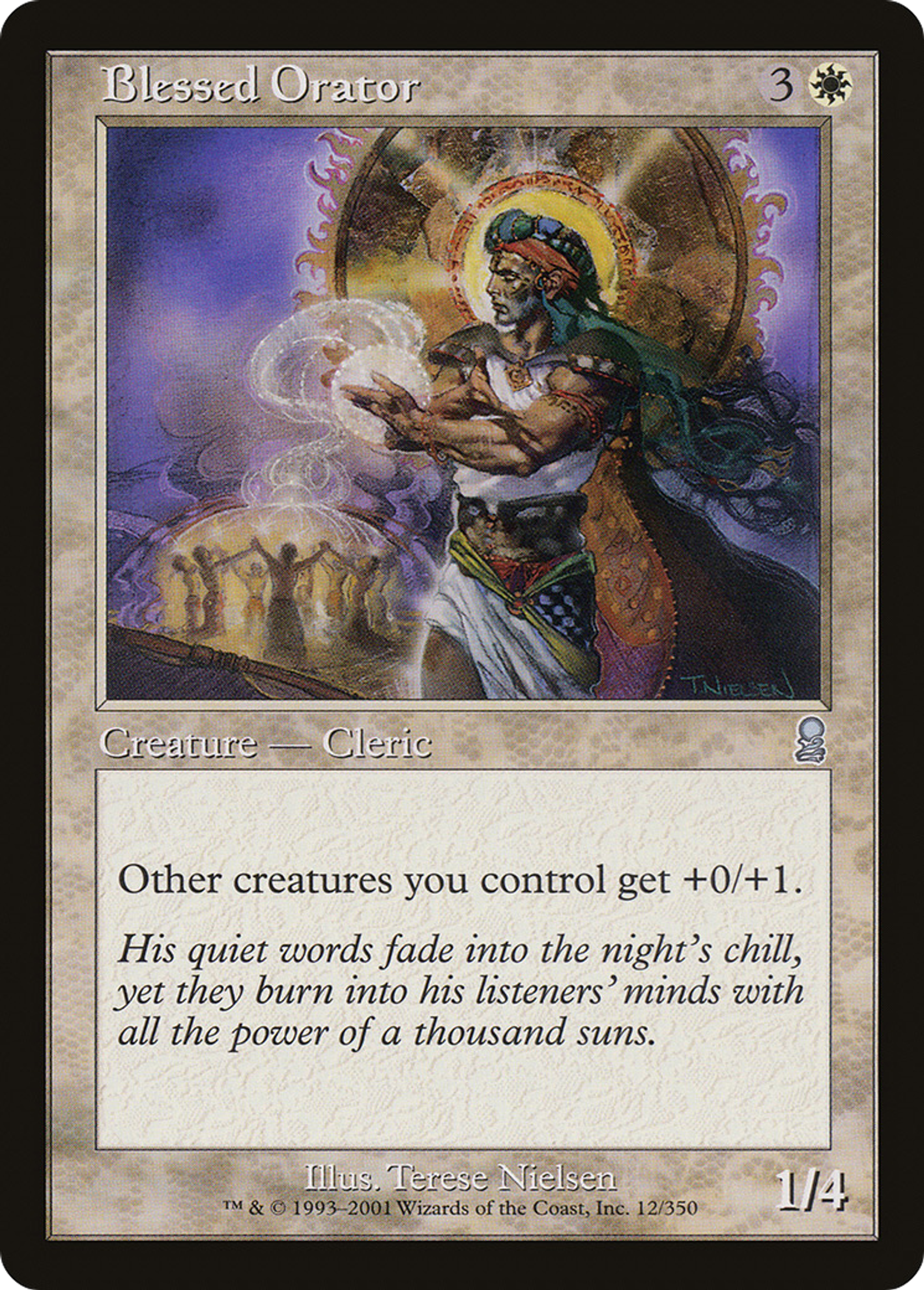 Orateur béni — Odyssey — Magic: The Gathering