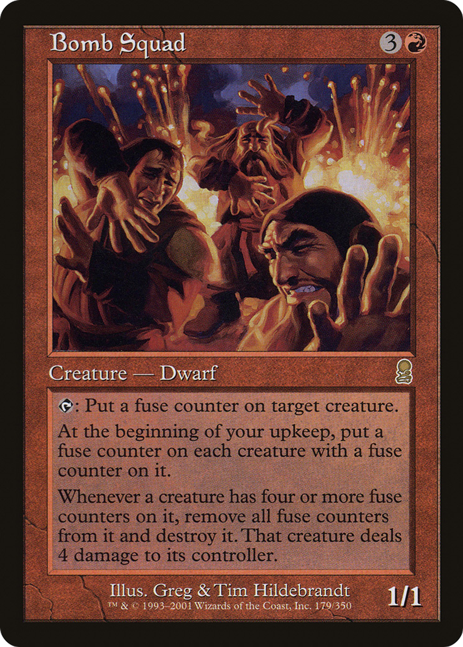 Bomb Squad — Odyssey — Magic: The Gathering
