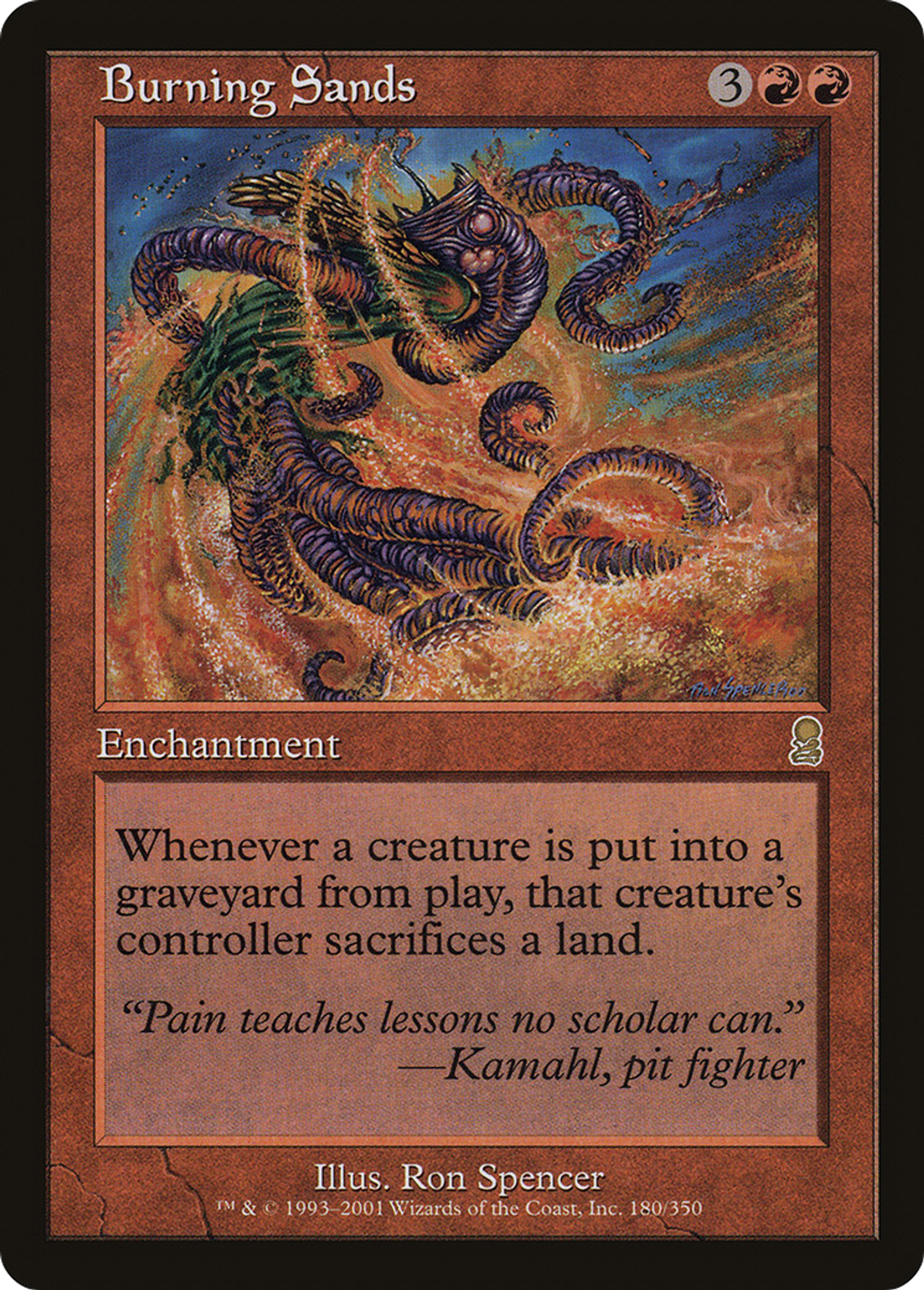 Burning Sands — Odyssey — Magic: The Gathering