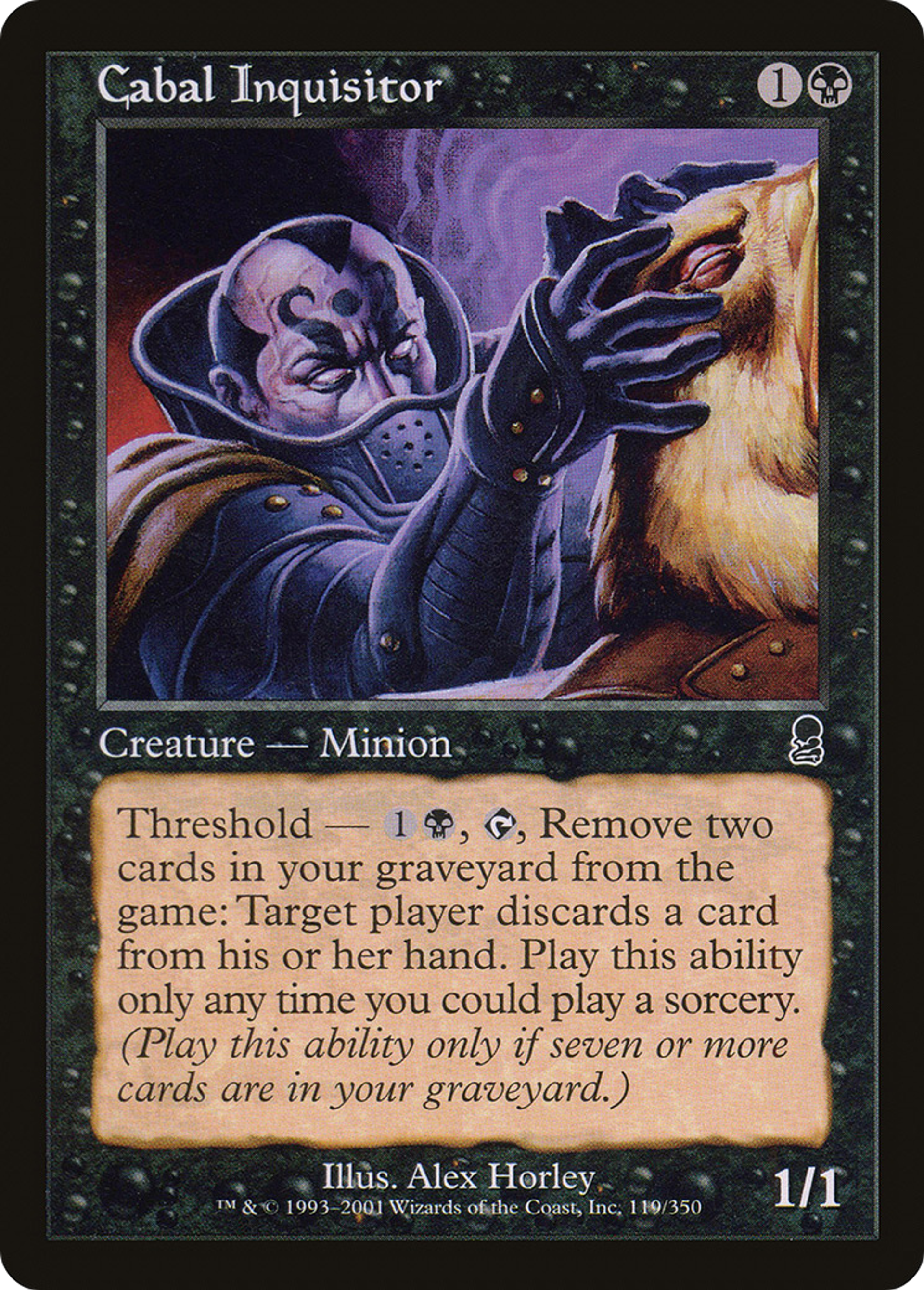 Inquisiteur de la Coterie — Odyssey — Magic: The Gathering