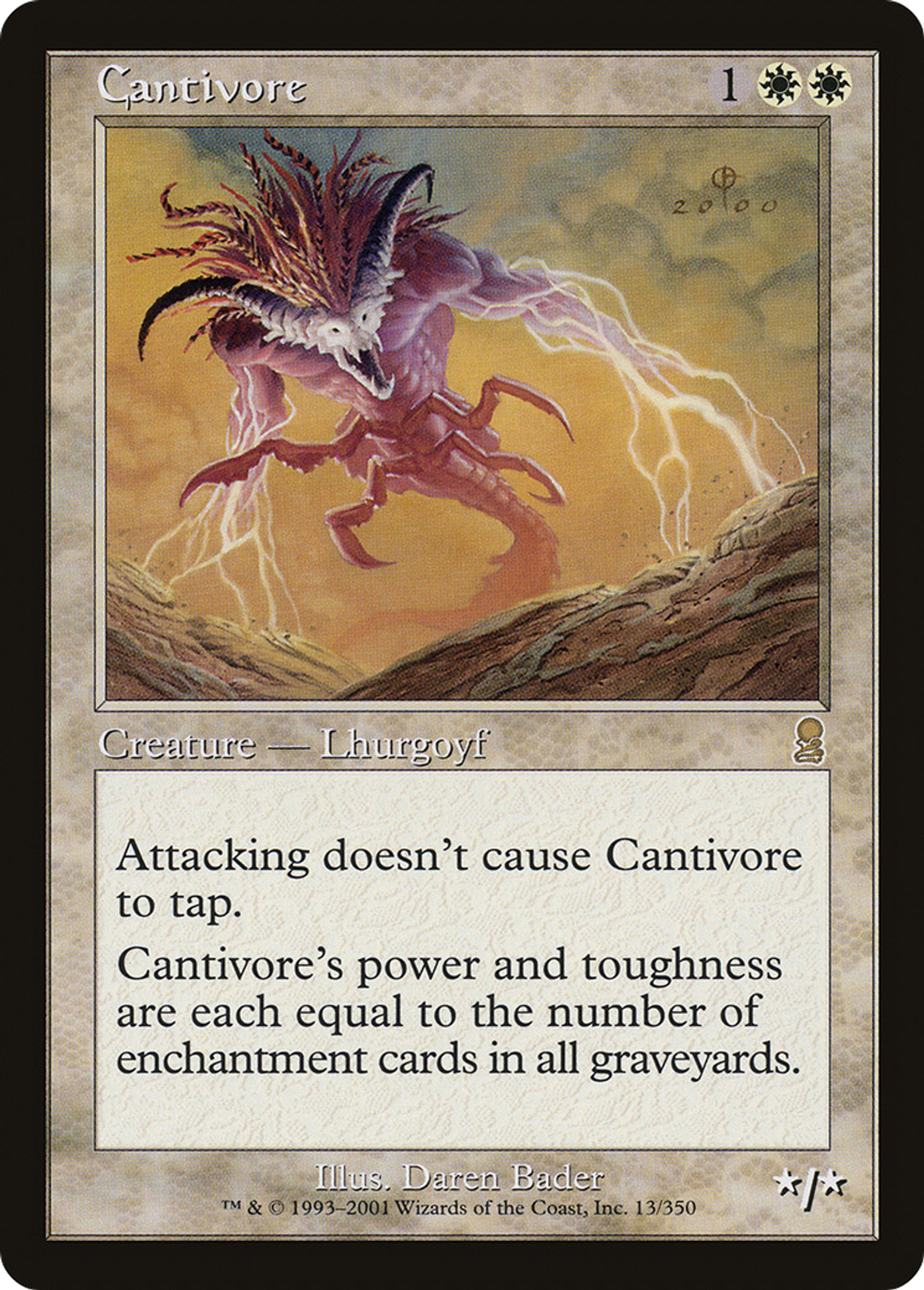 Cantivore — Odyssey — Magic: The Gathering