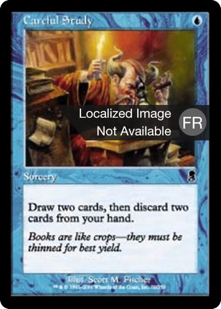 Étude attentive — Odyssey — Magic: The Gathering