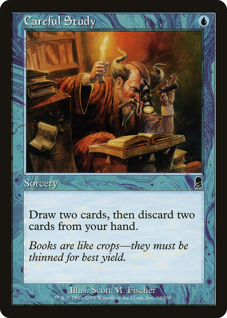 Étude attentive — Odyssey — Magic: The Gathering