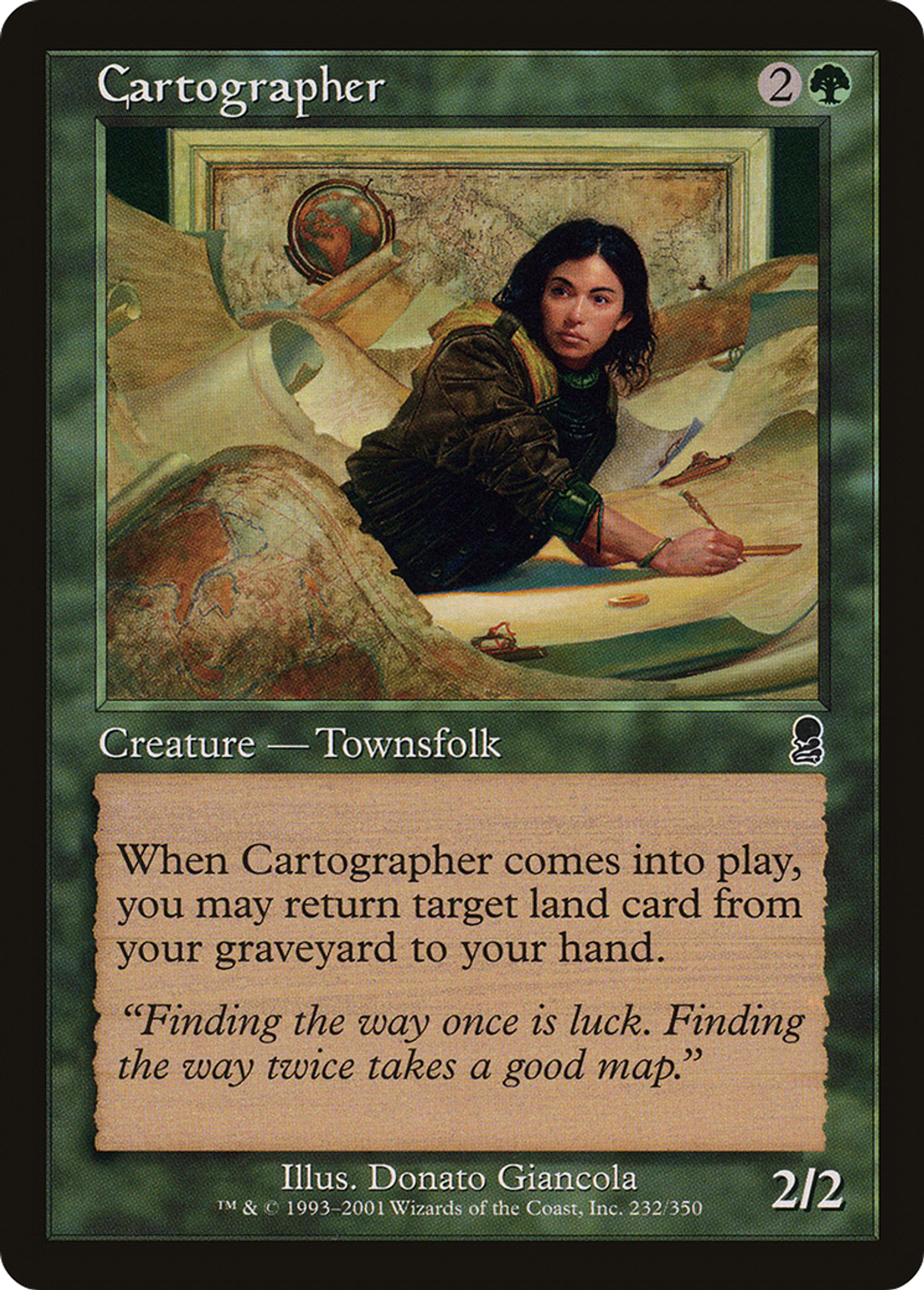 Cartographer — Odyssey — Magic: The Gathering