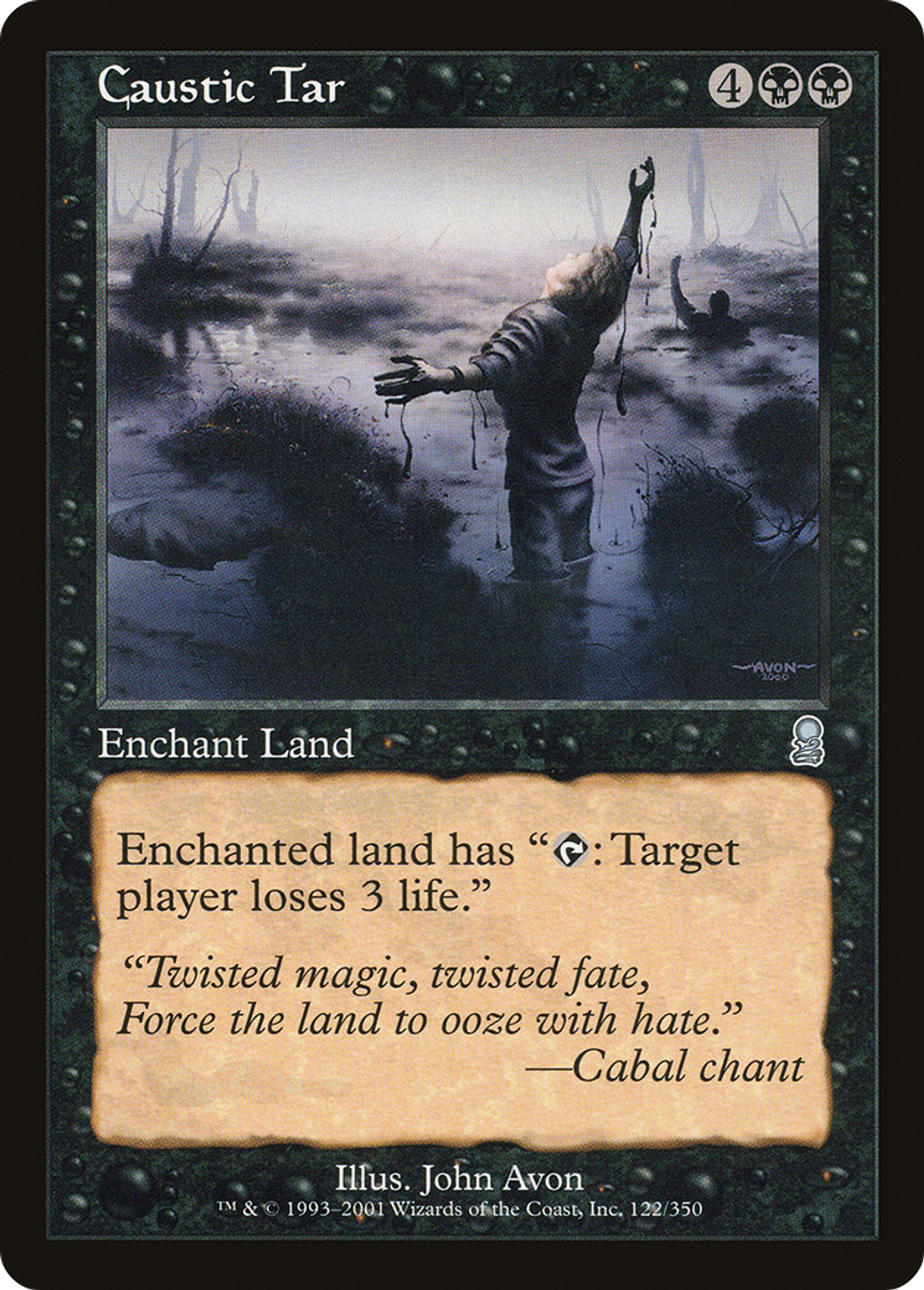 Goudron caustique — Odyssey — Magic: The Gathering