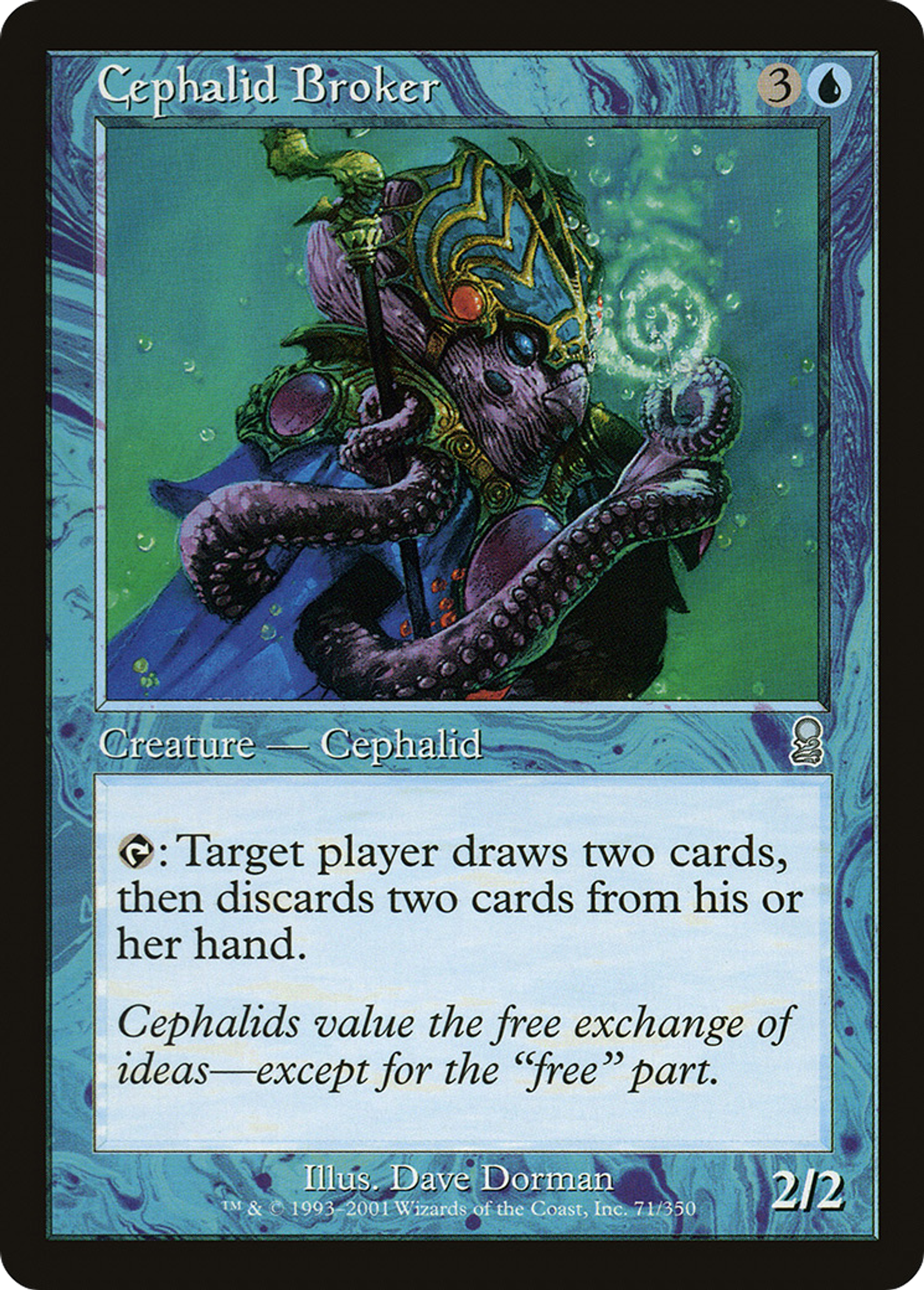 Cephalid Broker — Odyssey — Magic: The Gathering