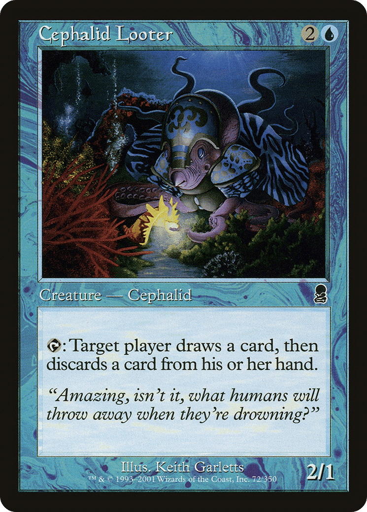 Cephalid Looter — Odyssey — Magic: The Gathering