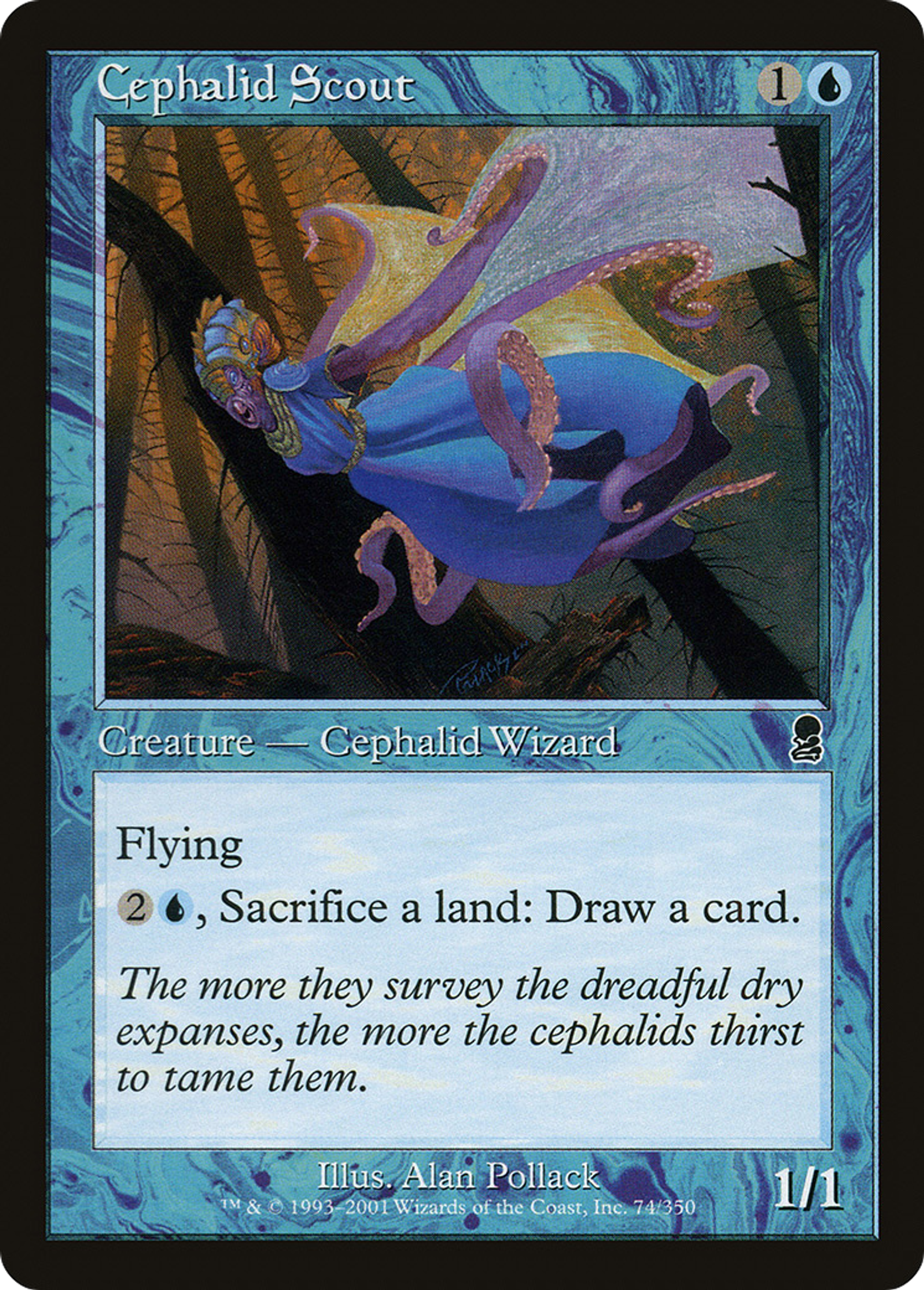 Éclaireur céphalide — Odyssey — Magic: The Gathering