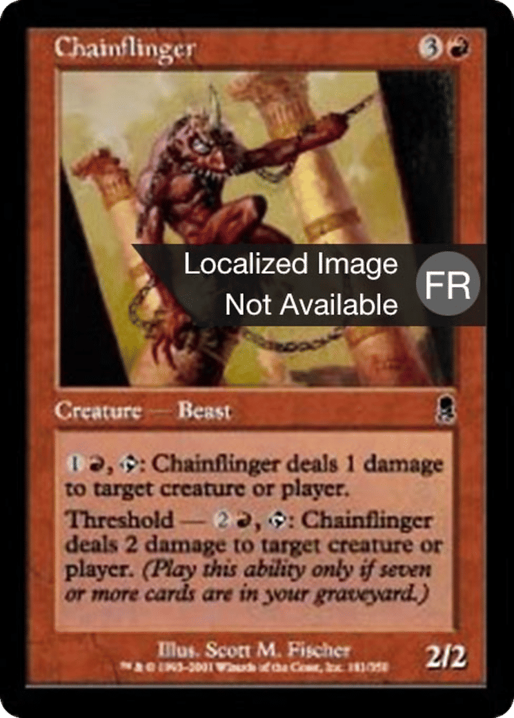 Celui qui lance des chaînes — Odyssey — Magic: The Gathering