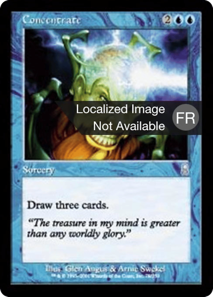 Concentration — Odyssey — Magic: The Gathering