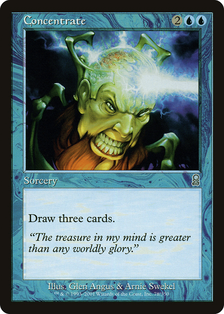Concentrate — Odyssey — Magic: The Gathering