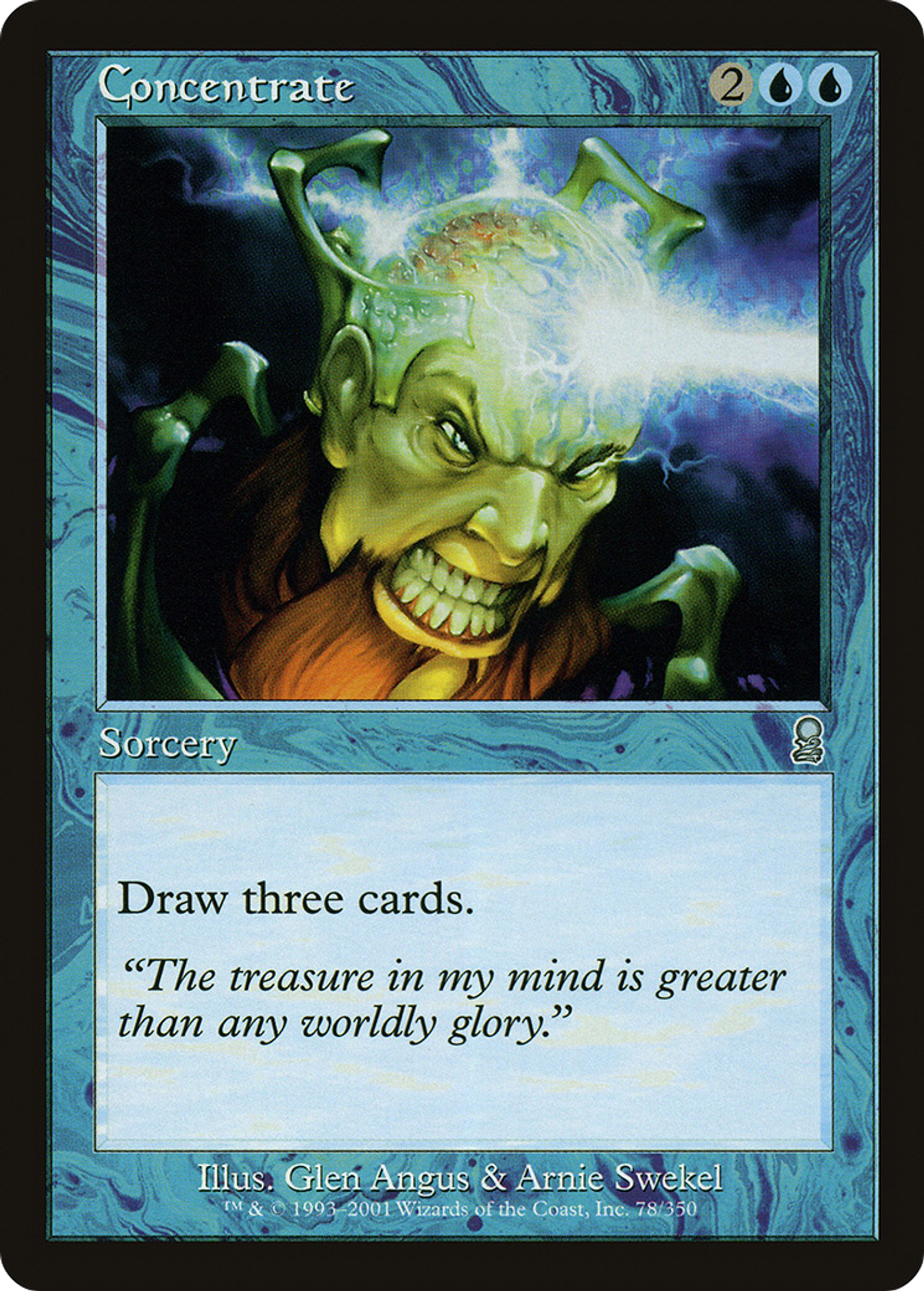 Concentration — Odyssey — Magic: The Gathering