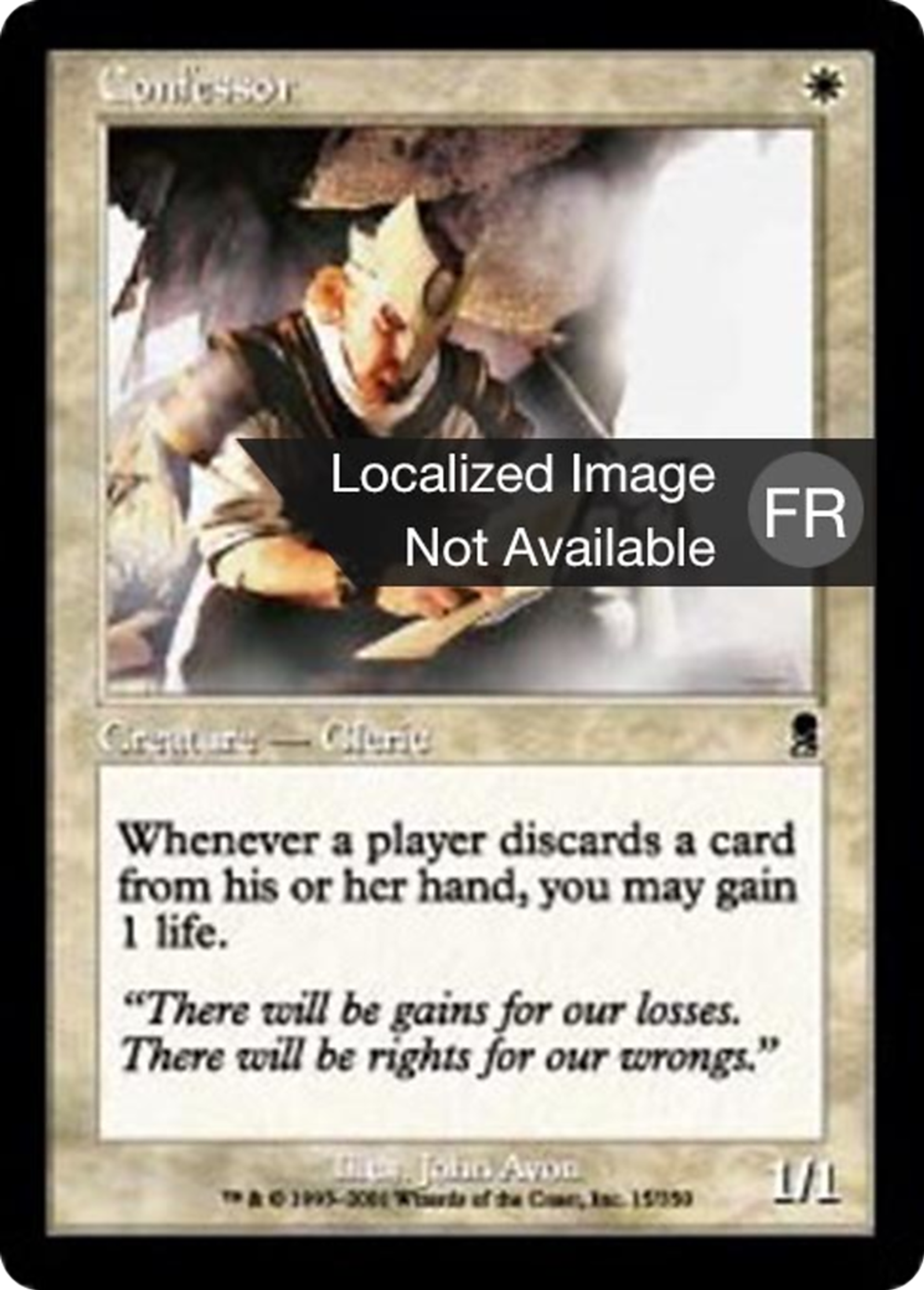 Confesseur — Odyssey — Magic: The Gathering