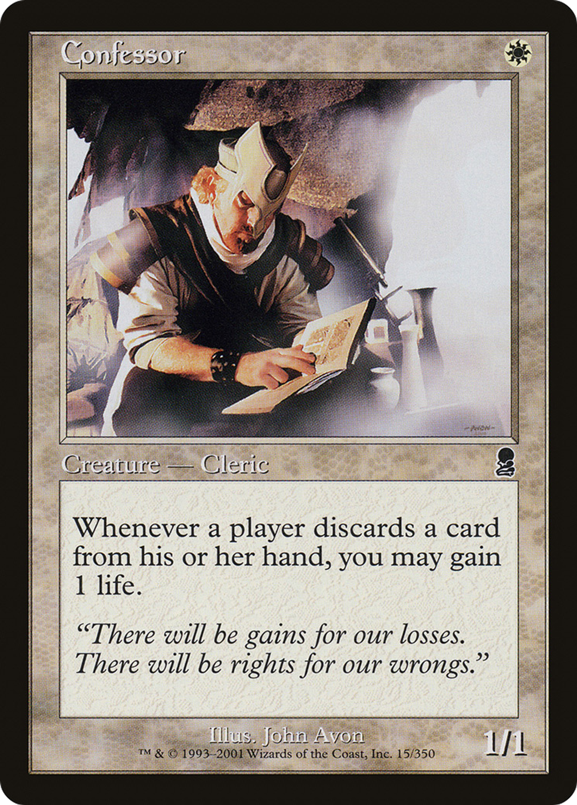 Confesseur — Odyssey — Magic: The Gathering