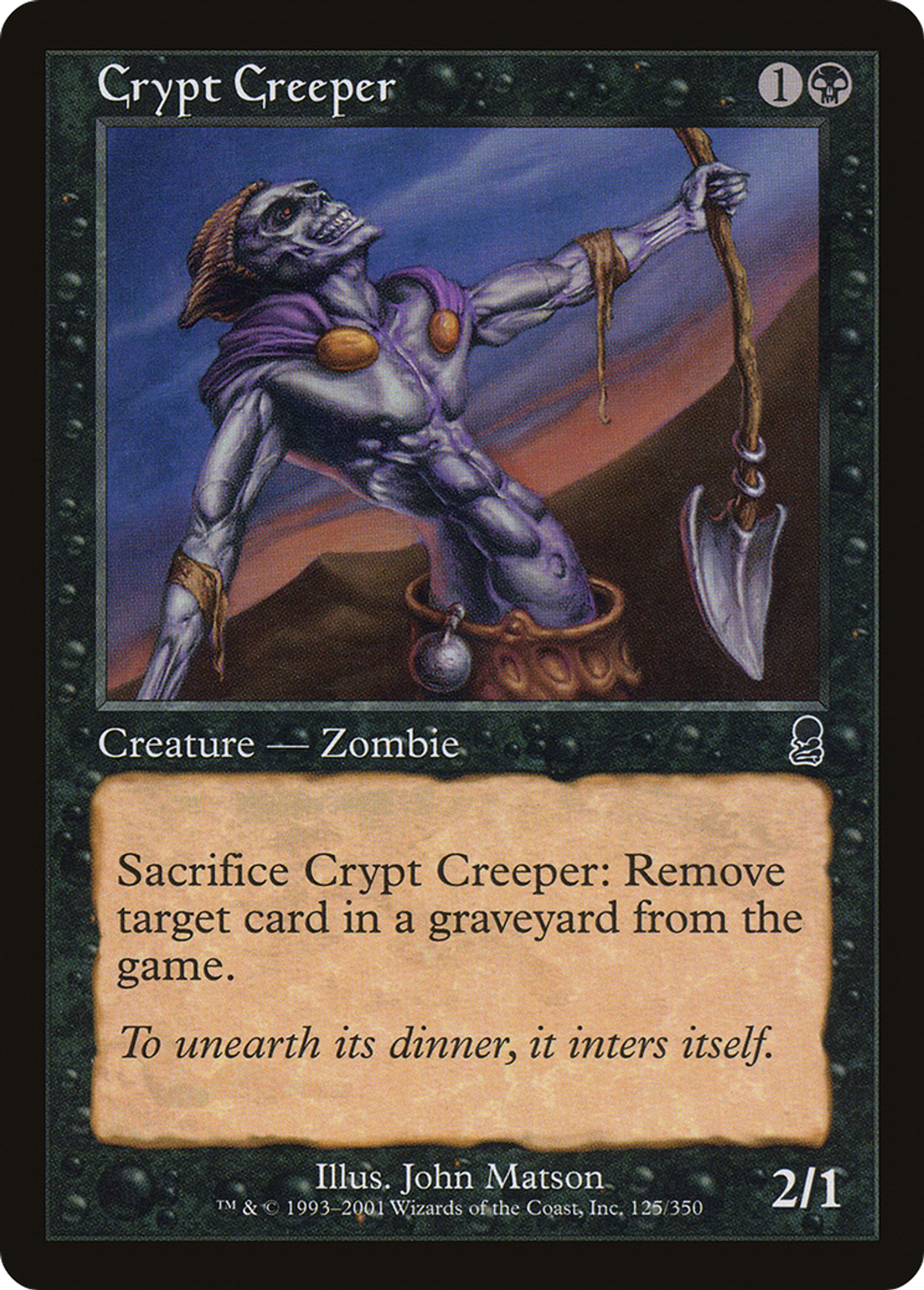 Fureteur des cryptes — Odyssey — Magic: The Gathering