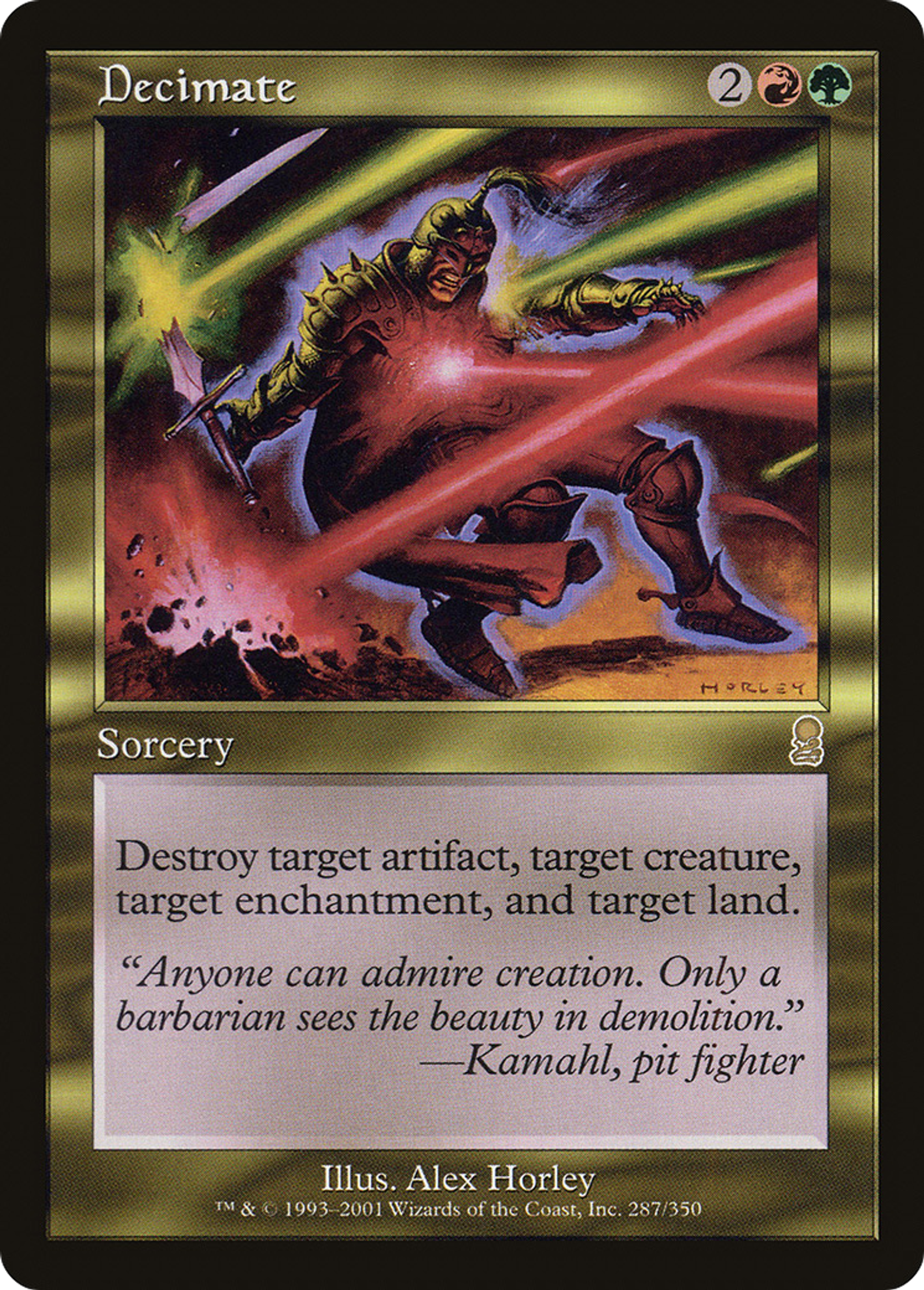 Décimation — Odyssey — Magic: The Gathering