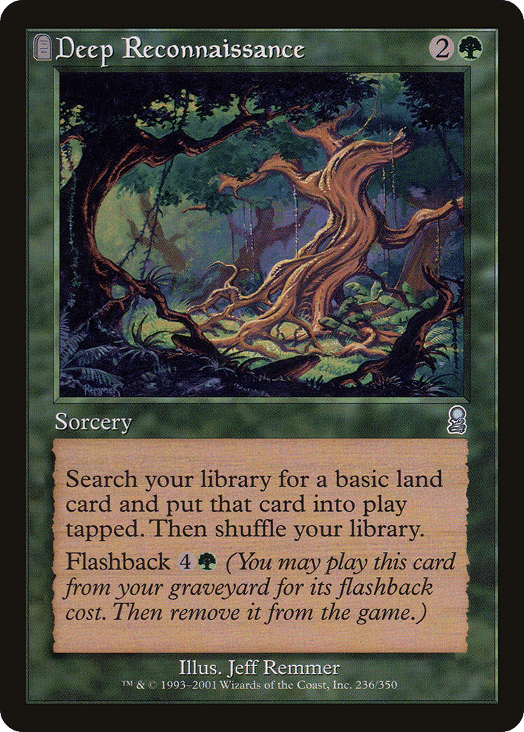 Deep Reconnaissance — Odyssey — Magic: The Gathering