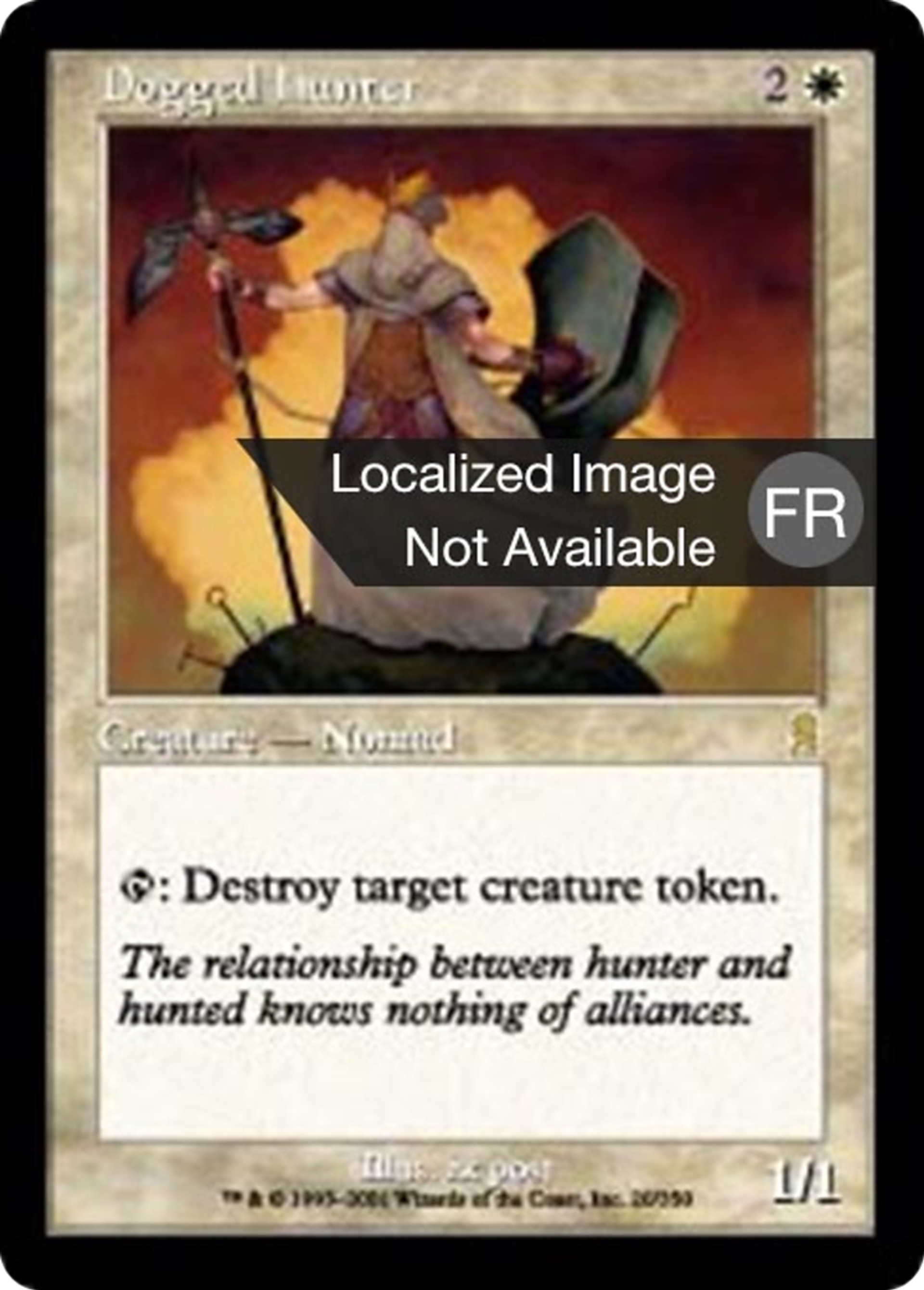 Chasseur tenace — Odyssey — Magic: The Gathering