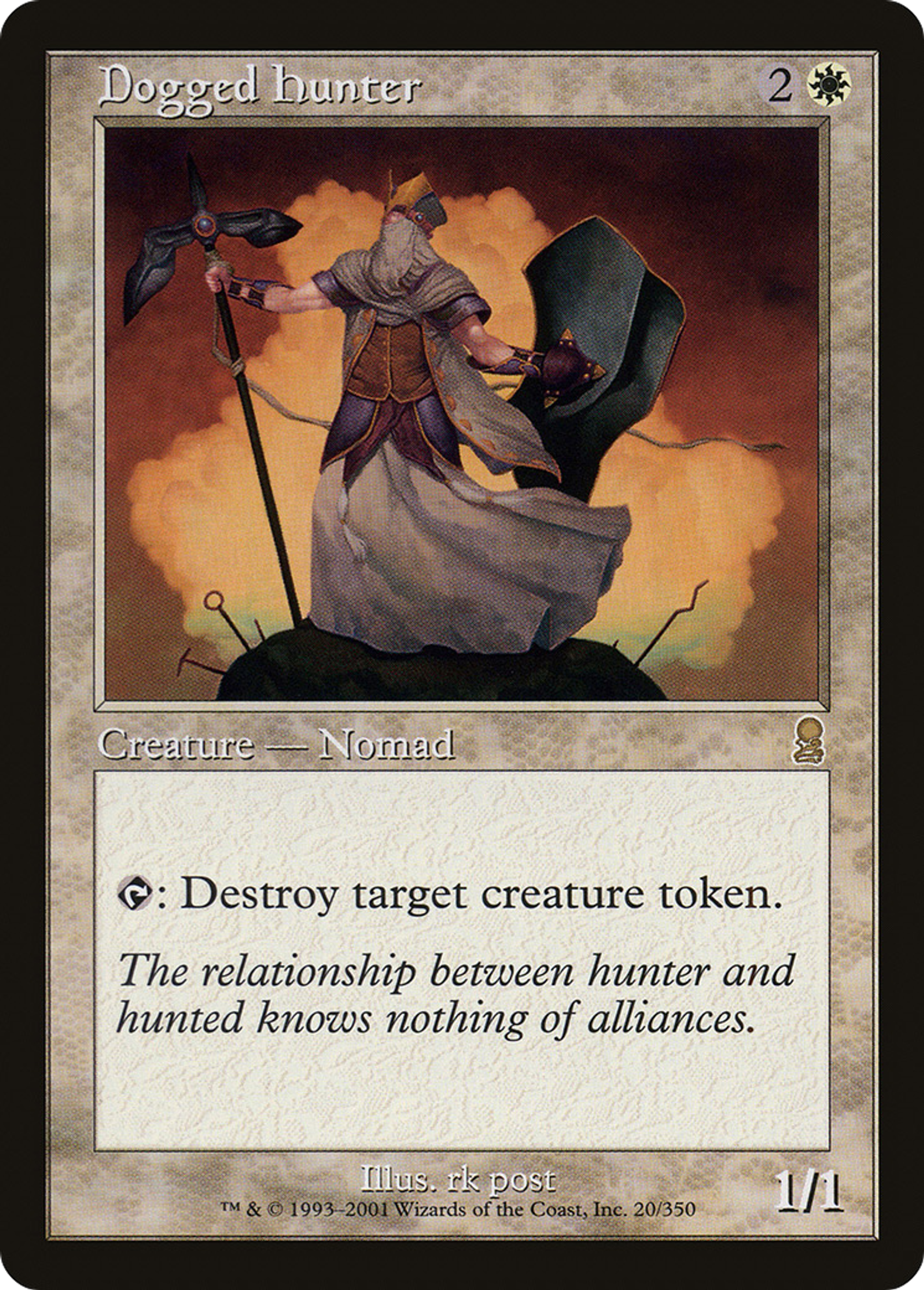 Chasseur tenace — Odyssey — Magic: The Gathering