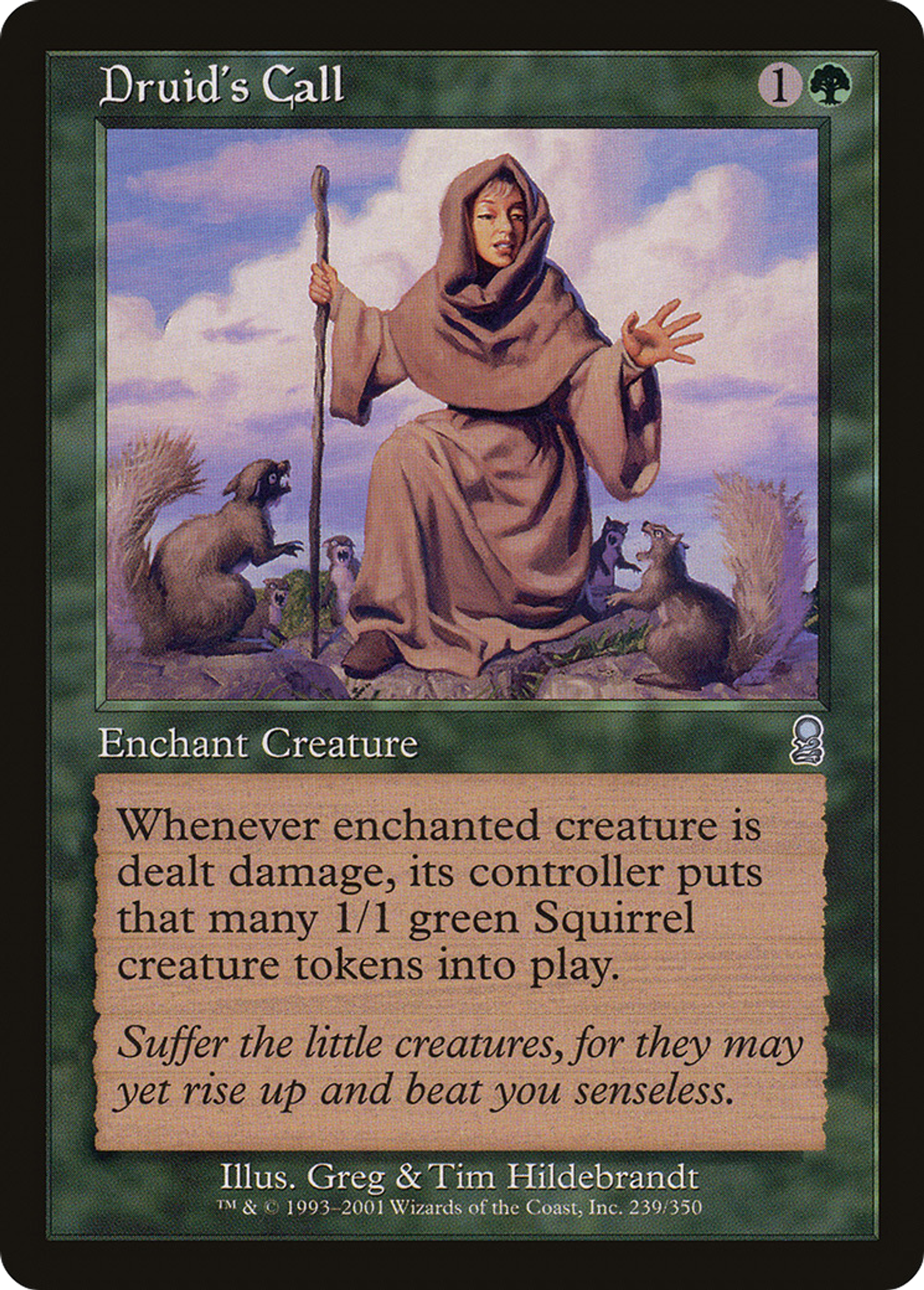 Druid's Call — Odyssey — Magic: The Gathering
