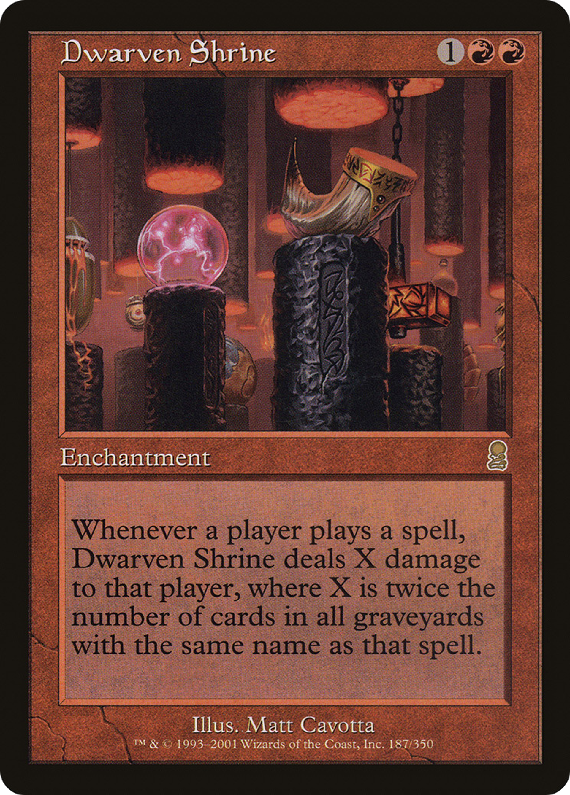 Dwarven Shrine — Odyssey — Magic: The Gathering