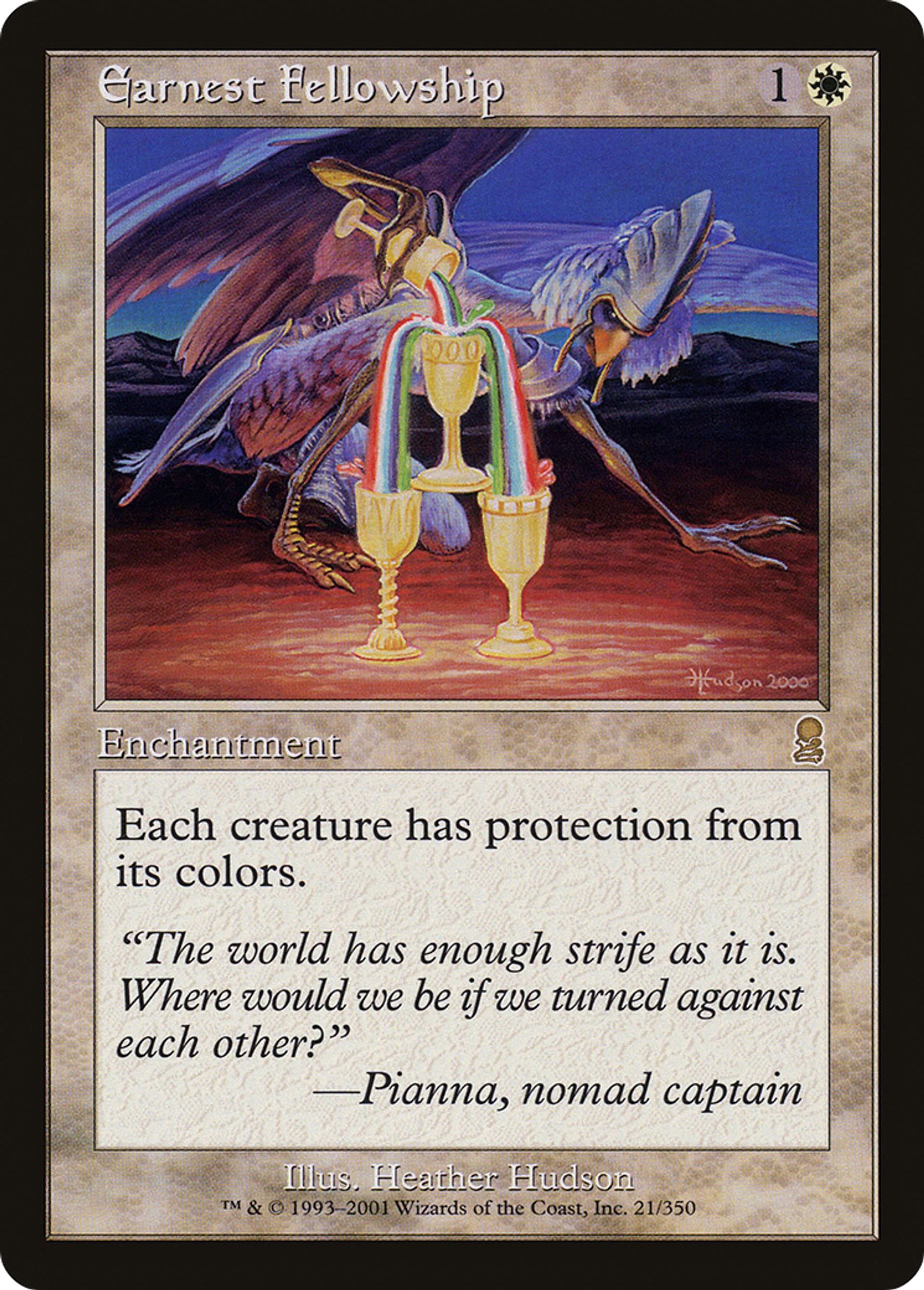 Camaraderie sincère — Odyssey — Magic: The Gathering