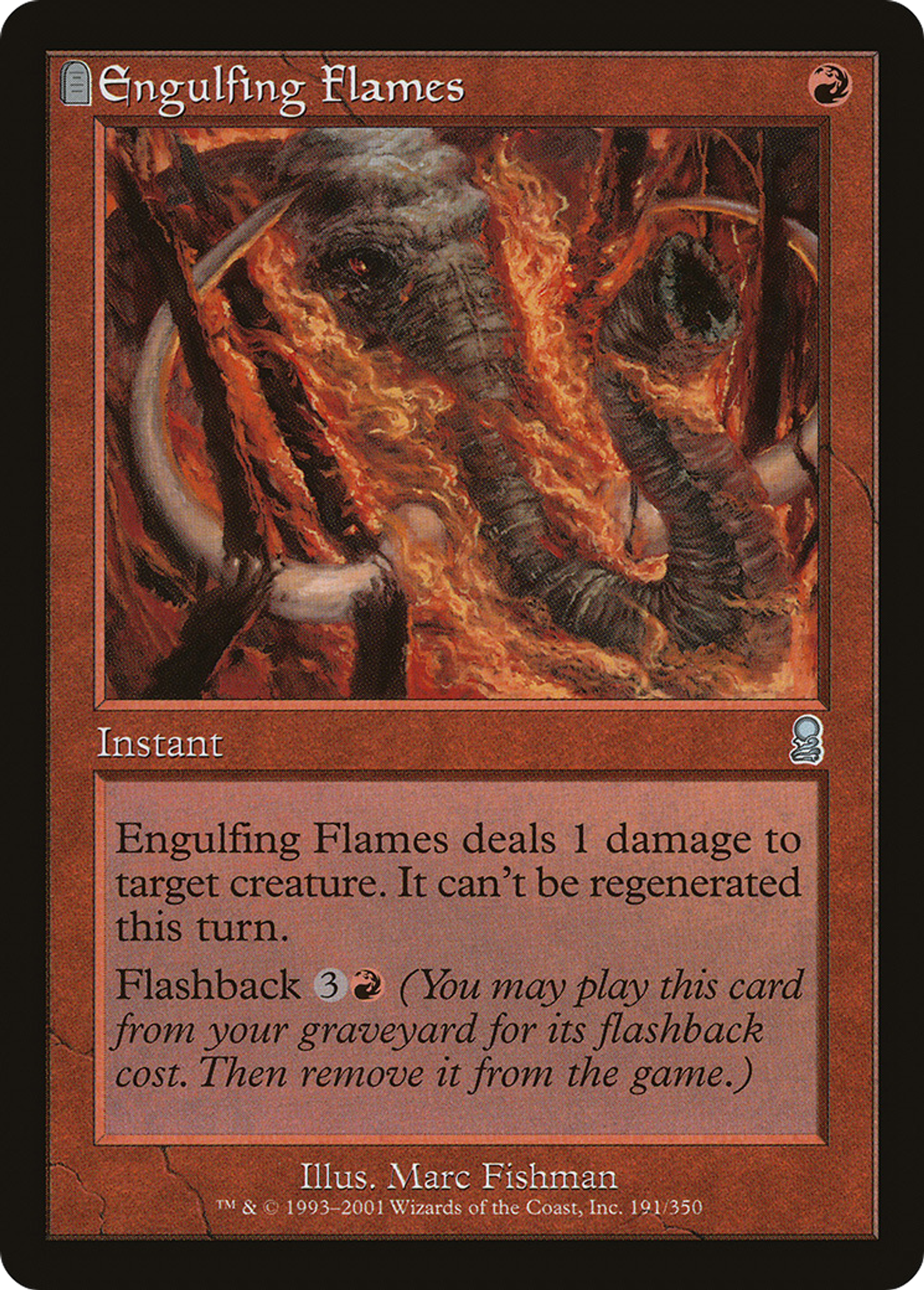 Engulfing Flames — Odyssey — Magic: The Gathering