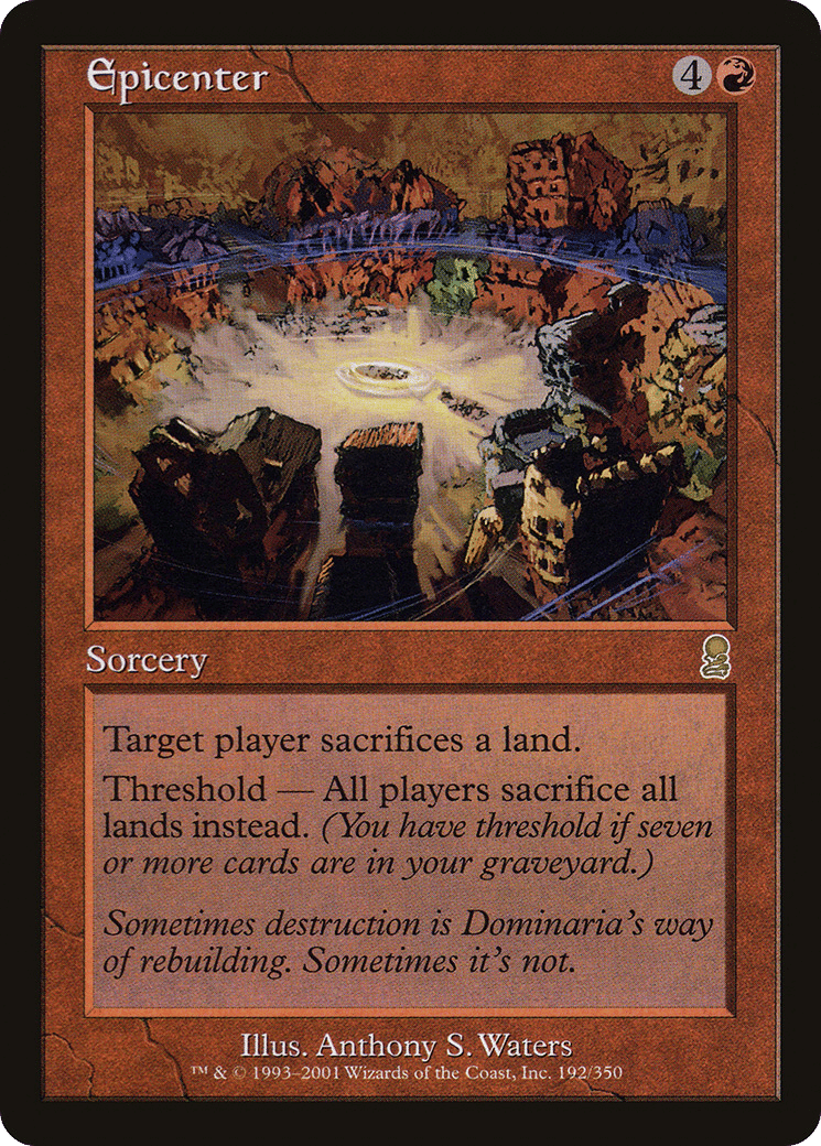 Epicenter — Odyssey — Magic: The Gathering