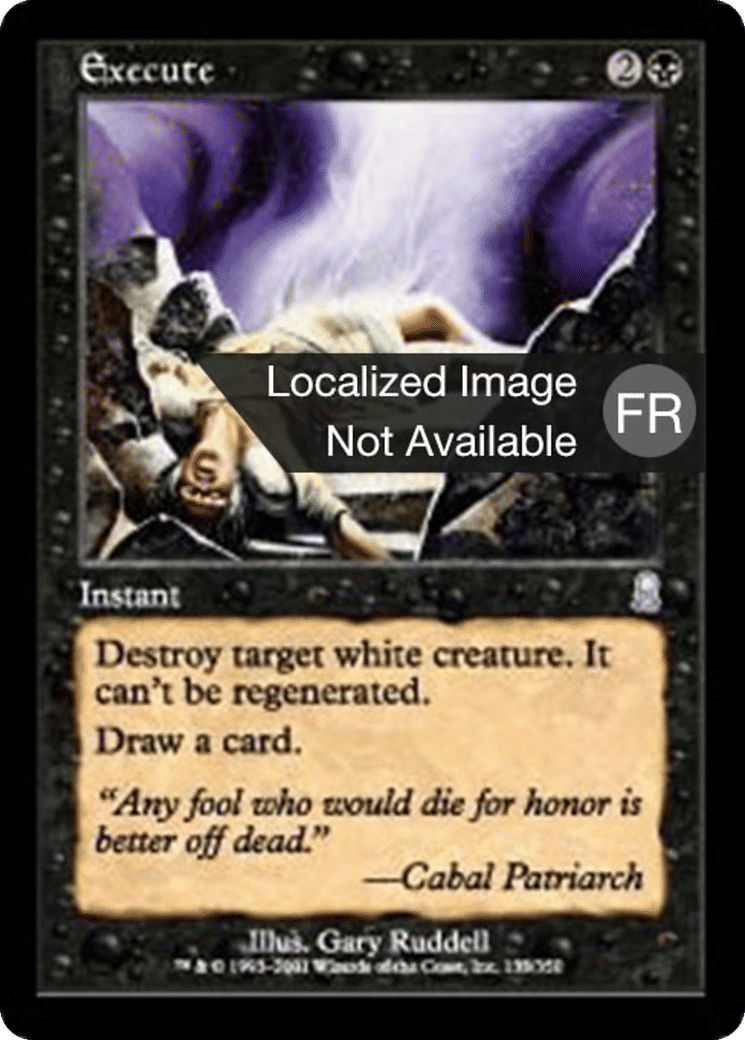 Exécution — Odyssey — Magic: The Gathering
