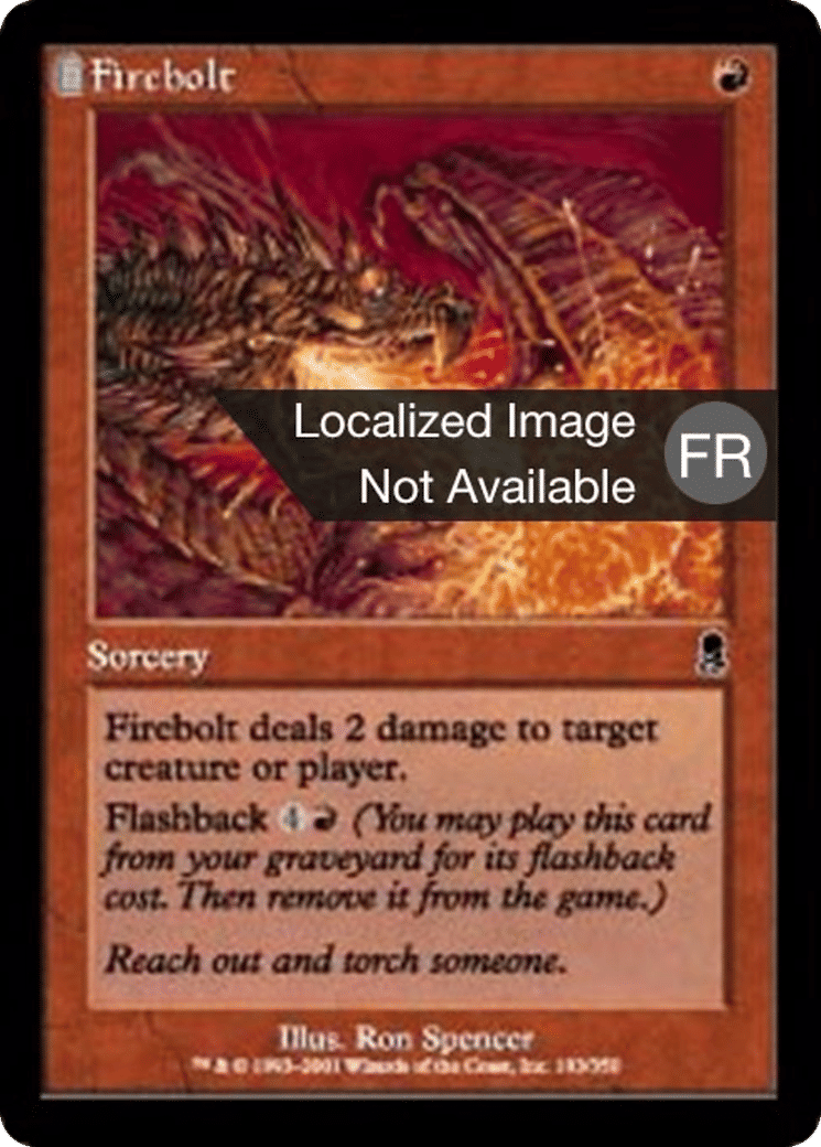 Coup de flamme — Odyssey — Magic: The Gathering