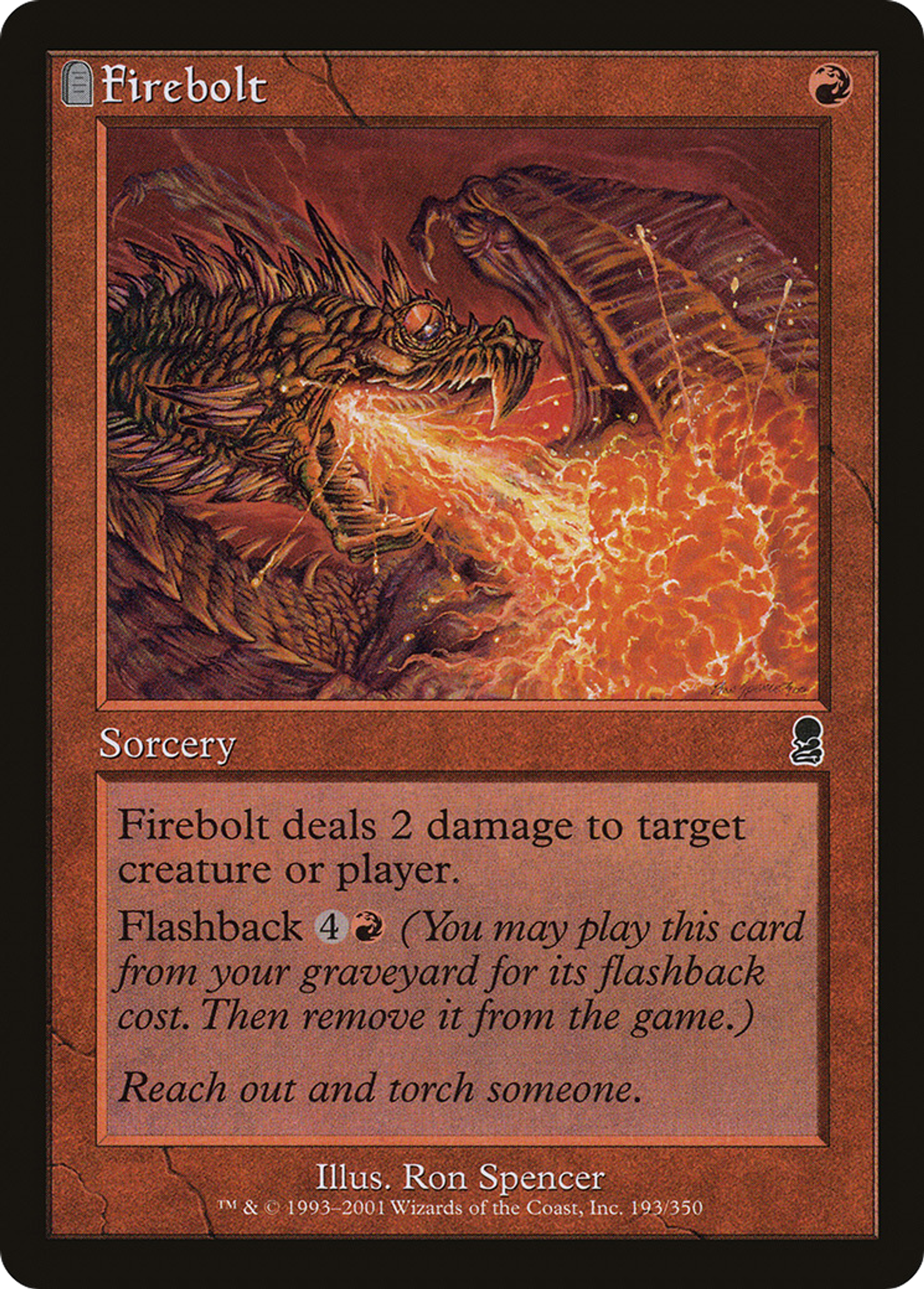 Firebolt — Odyssey — Magic: The Gathering