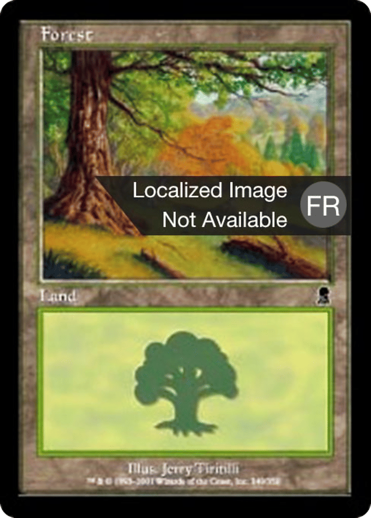 Forêt — Odyssey — Magic: The Gathering