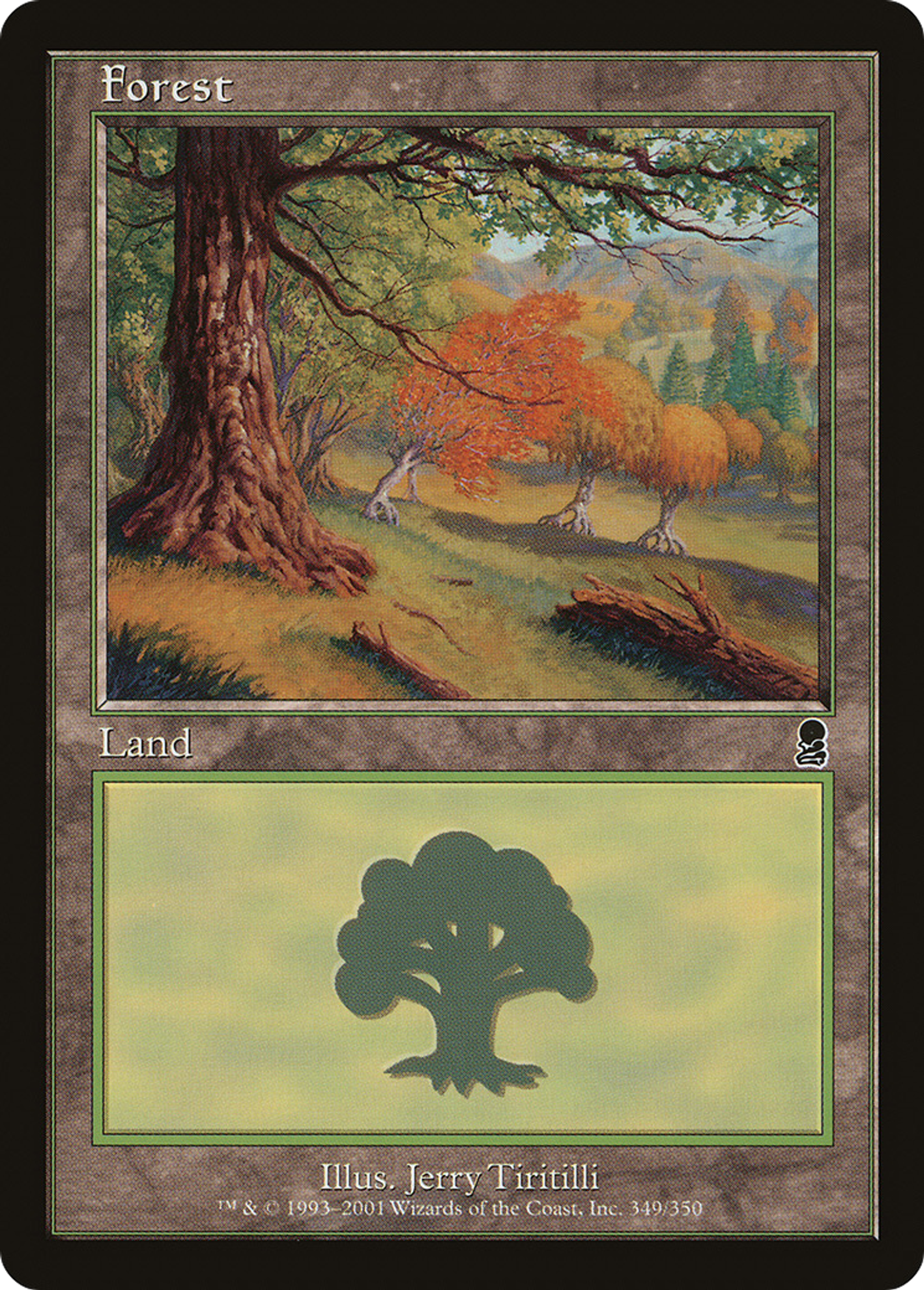 Forest — Odyssey — Magic: The Gathering