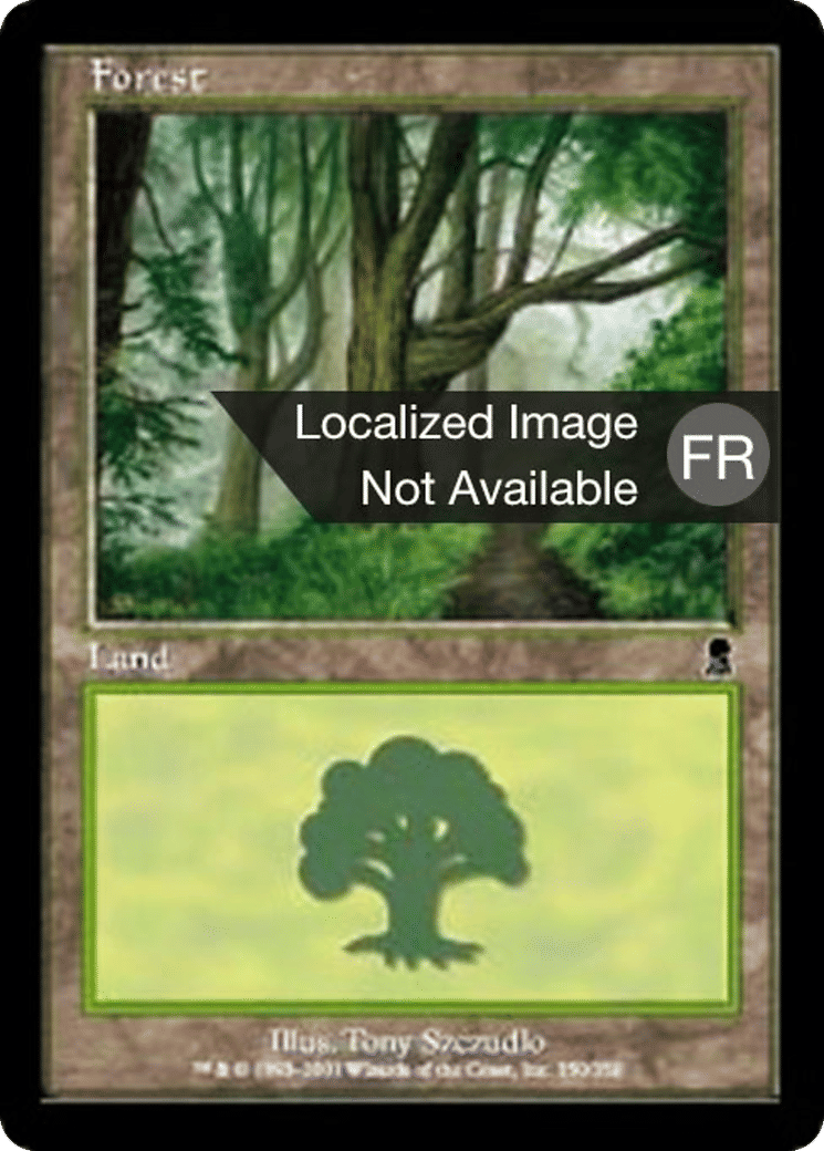Forêt — Odyssey — Magic: The Gathering