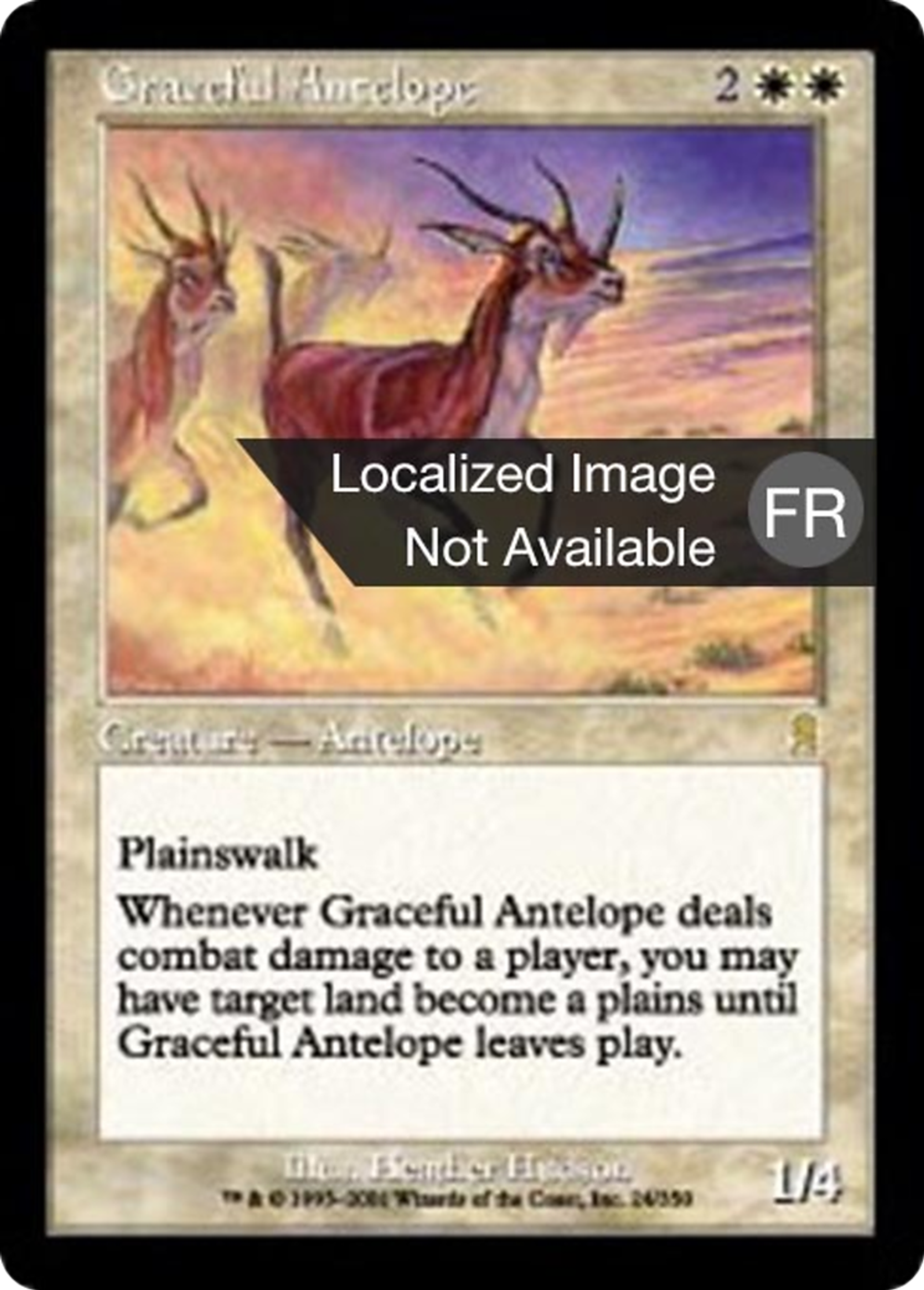 Antilope gracieuse — Odyssey — Magic: The Gathering