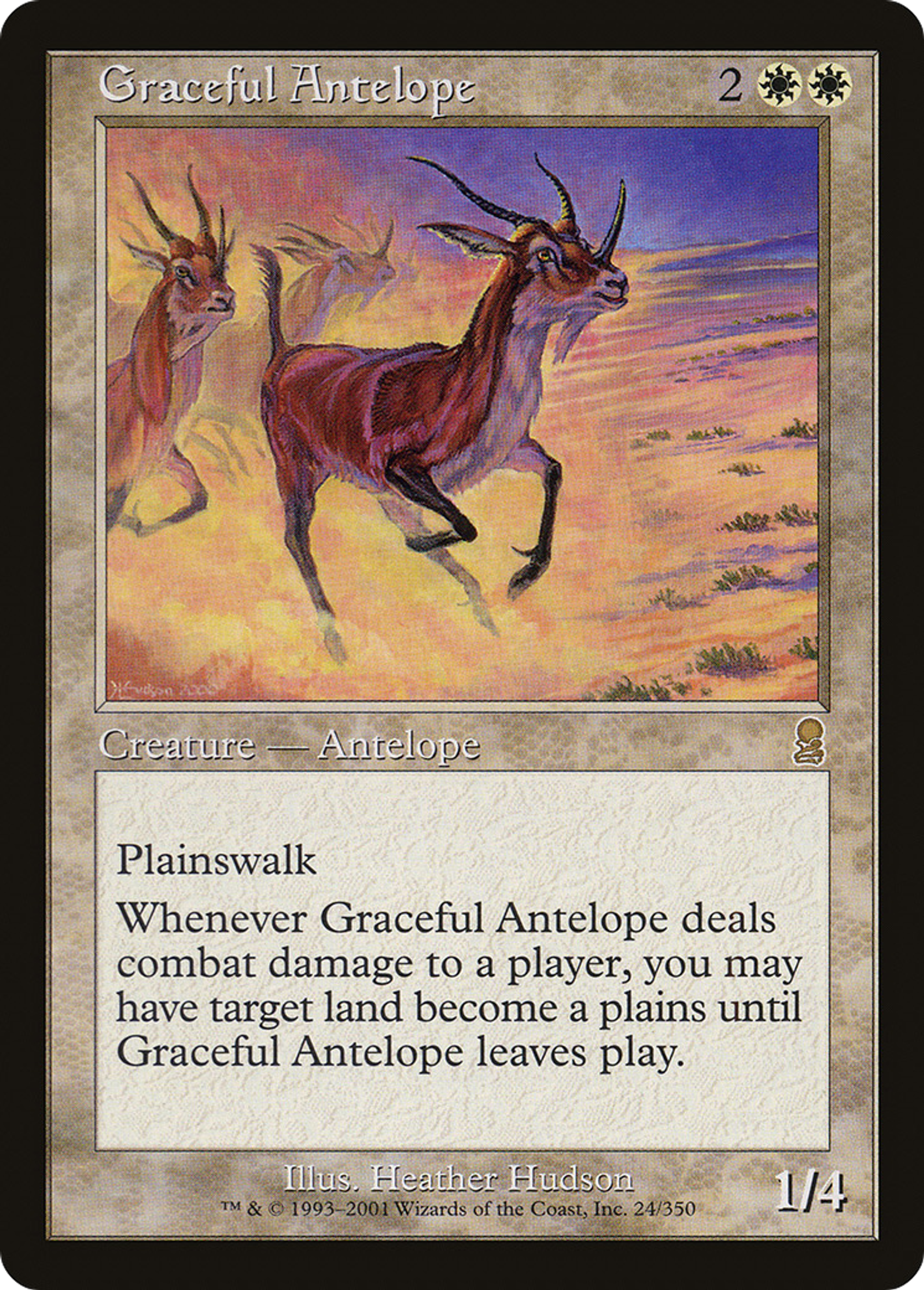 Antilope gracieuse — Odyssey — Magic: The Gathering